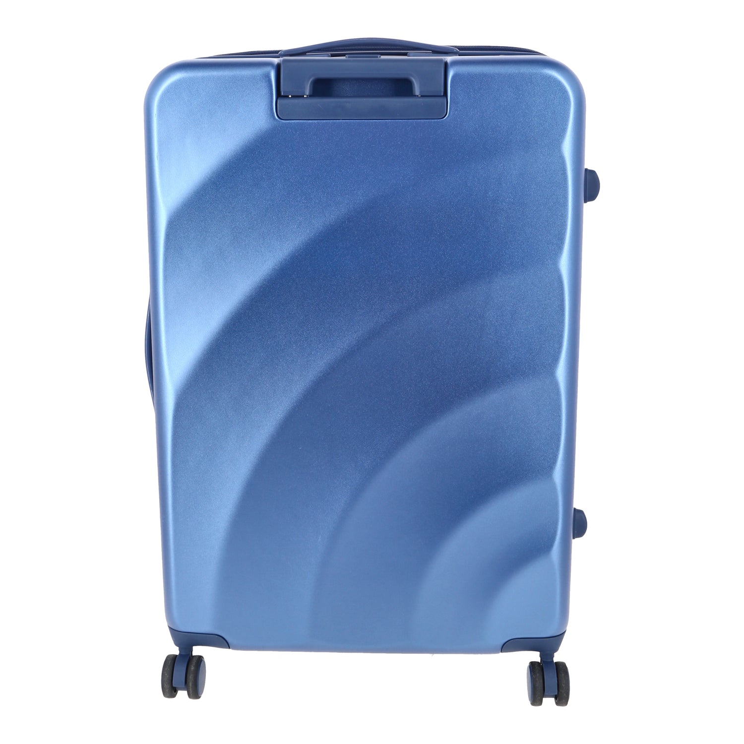Crossing Miles Polycarbonate Expandable 28" Large Luggage Spinner - Blue