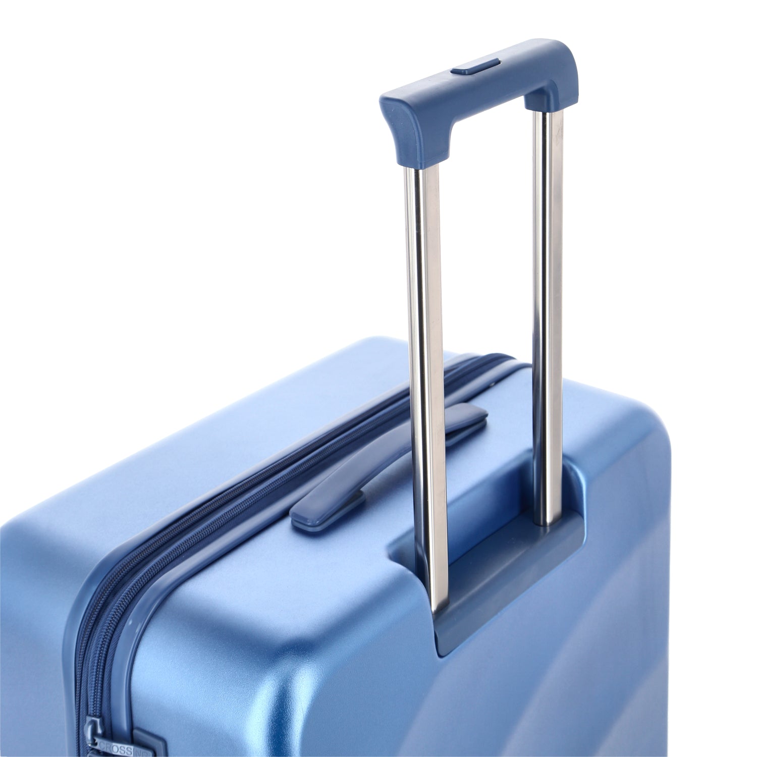 Crossing Miles Polycarbonate Expandable 28" Large Luggage Spinner - Gunmetal