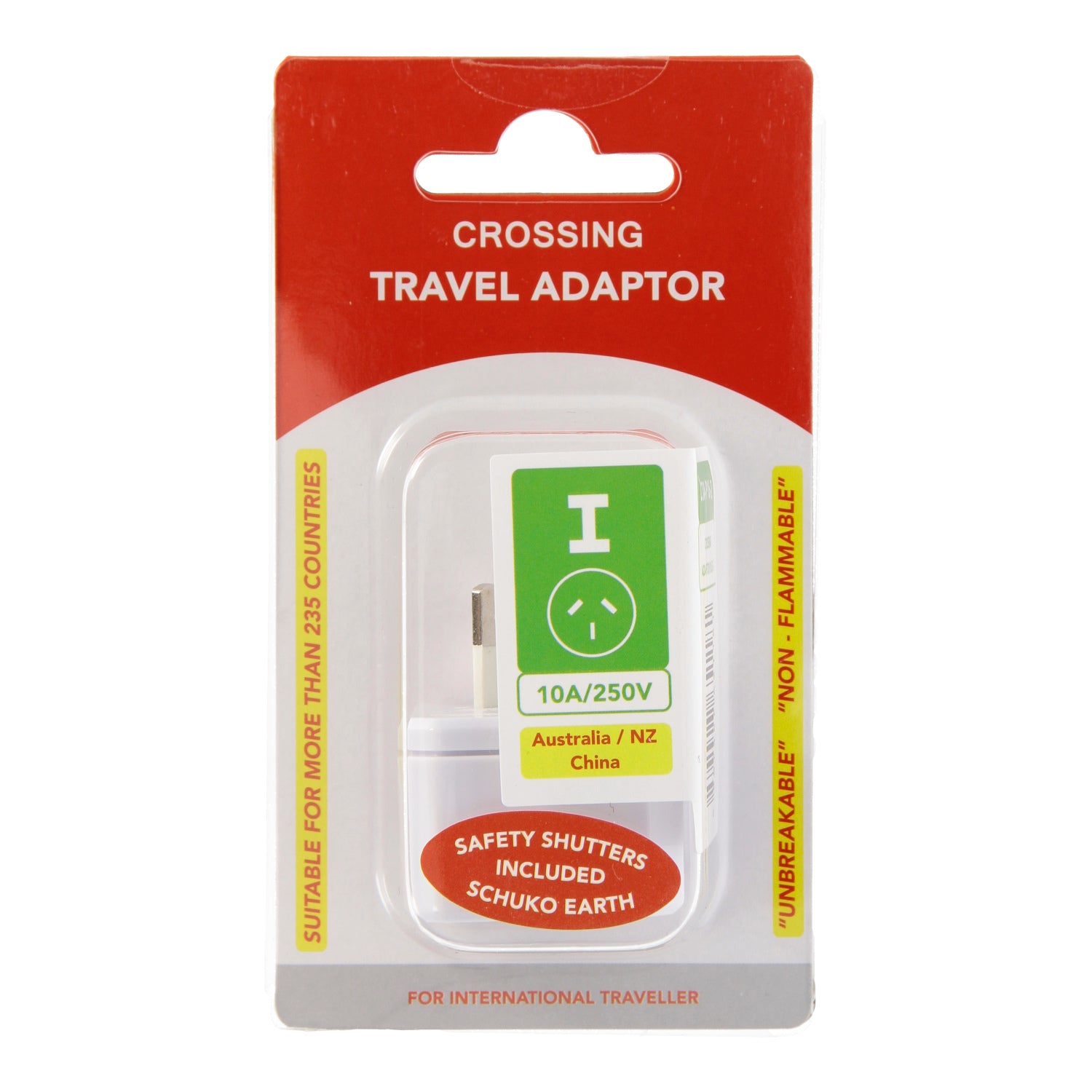 Crossing Travel Adaptor Plug - I (Australia / New Zealand / China)