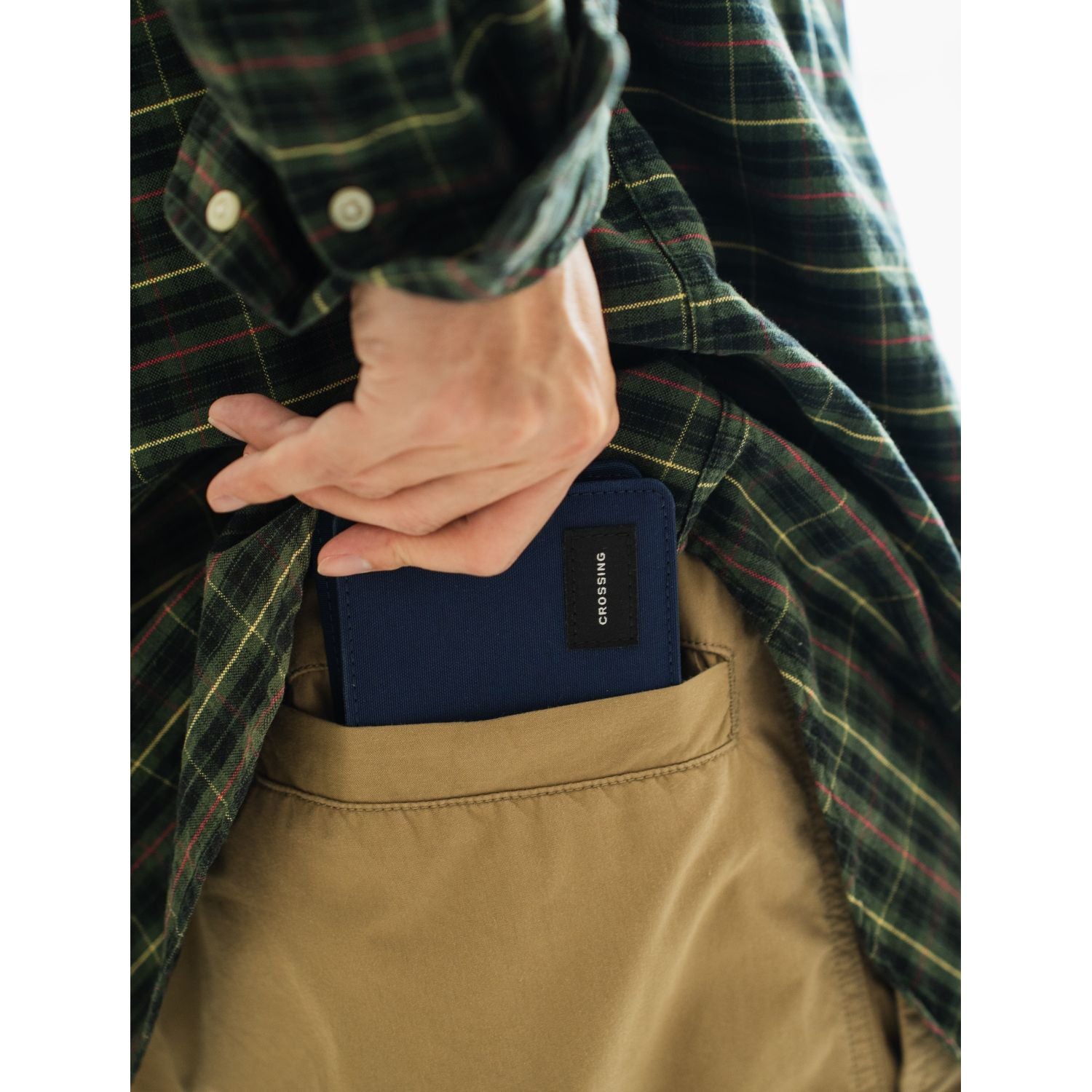 Crossing Bifold Wallet RFID - Navy