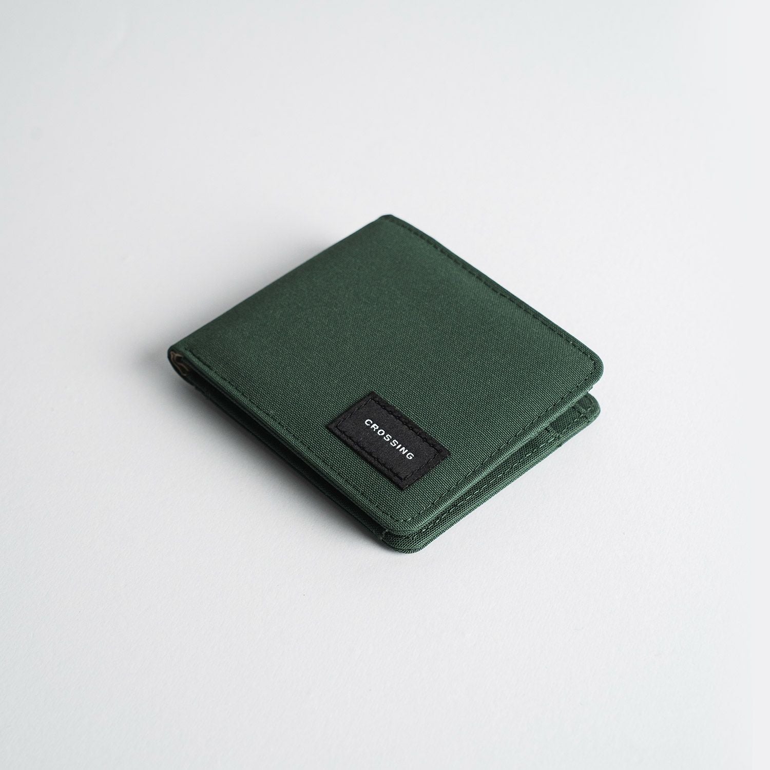 Crossing Bifold Wallet with Coin Pocket RFID - Green
