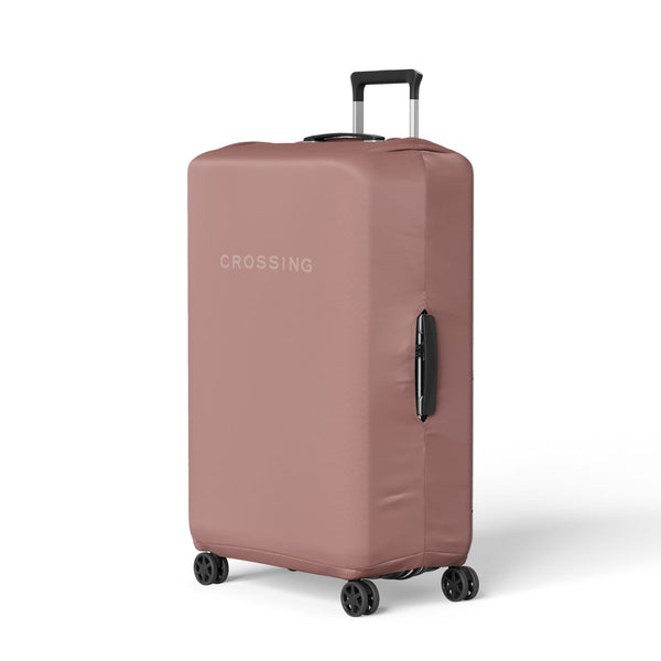 Crossing Block Series Luggage Cover L (27'-30') - Rose Quartz