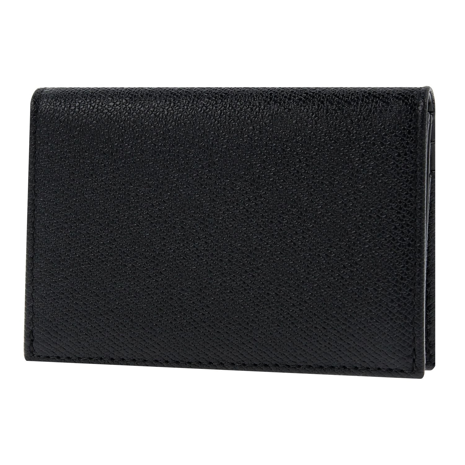 Crossing Elite Leather Leather Card Case With Magnet Closure RFID - Black