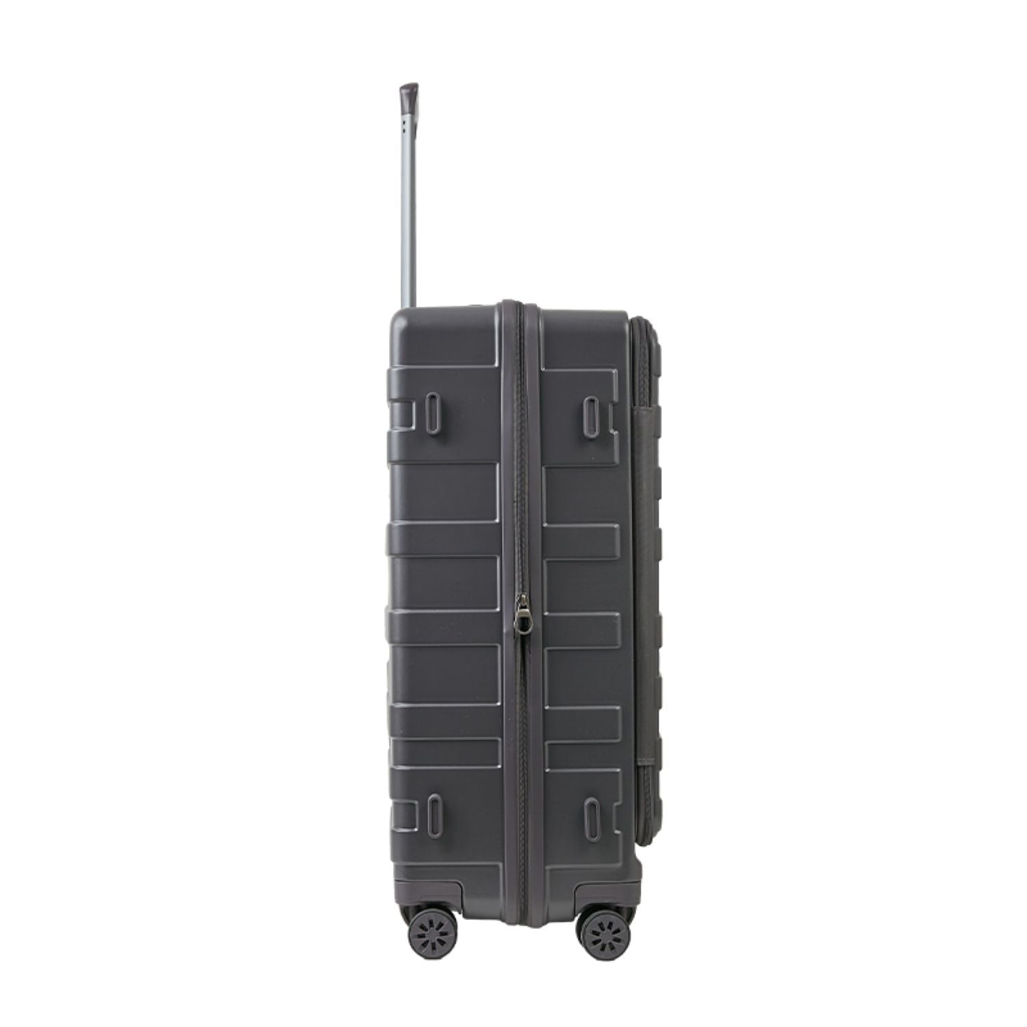 Crossing Groov Pc Trunk 20" Carry On Luggage With Front Access Opening - Dark Grey