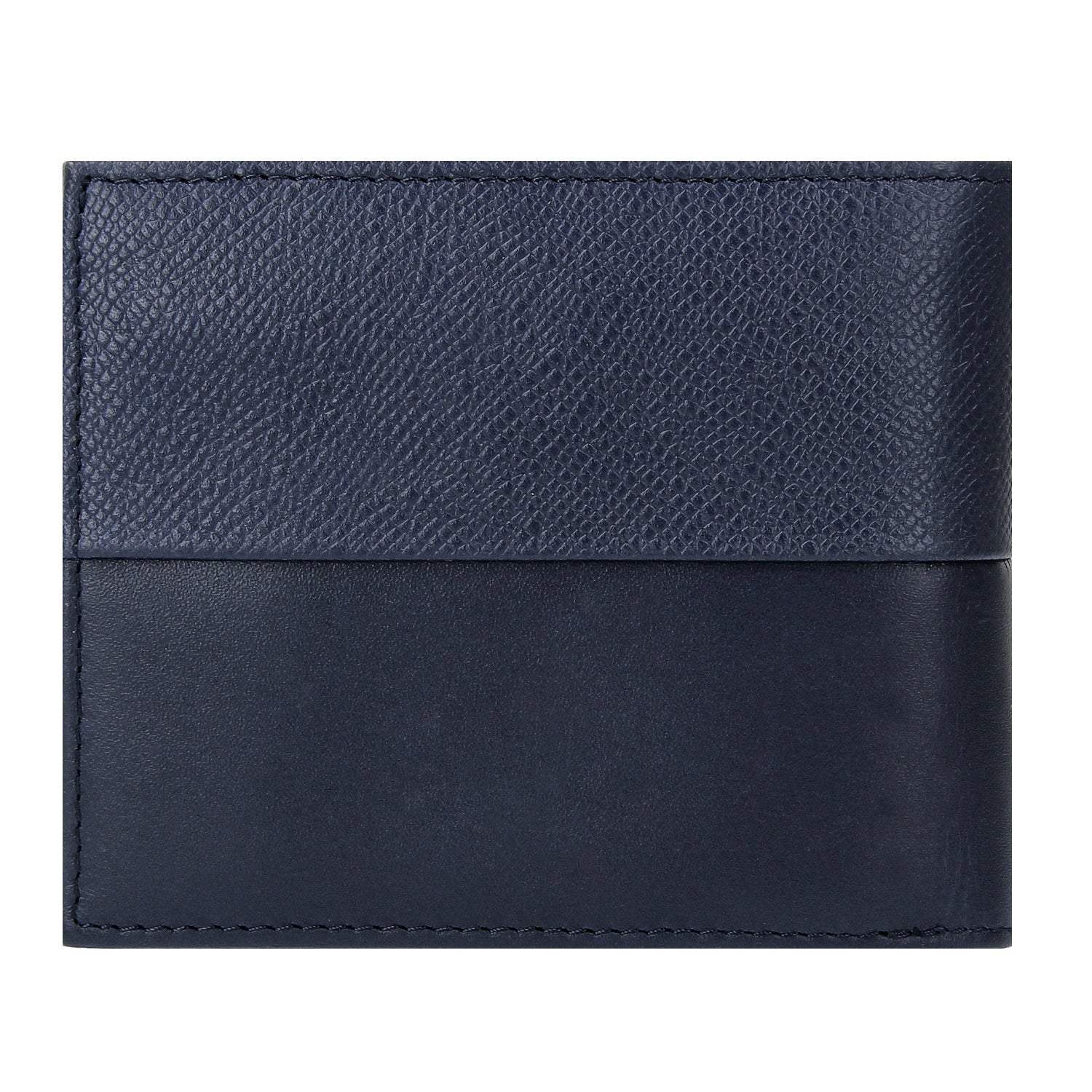 Crossing Infinite Bi-Fold Leather Wallet With Flap And Coin Pouch RFID - Blue