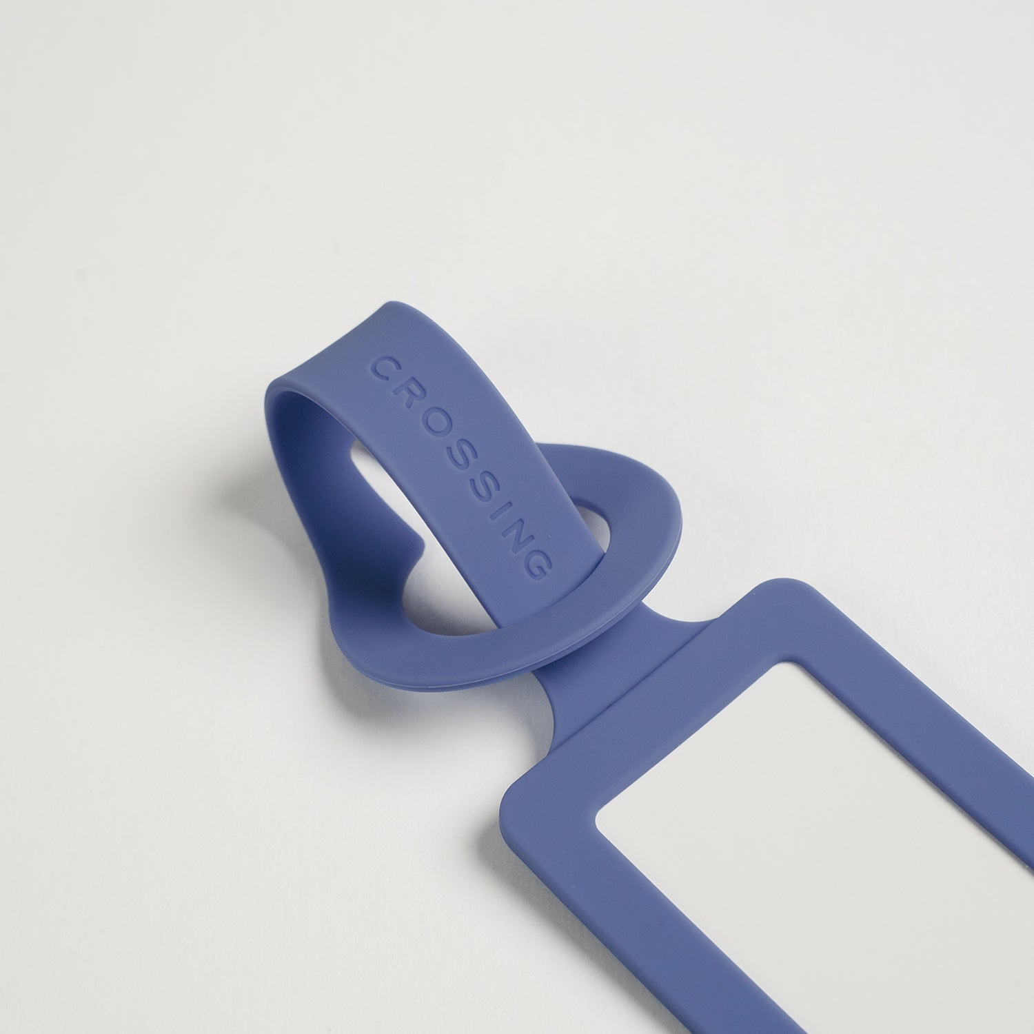 Crossing Luggage Tag - China Blue