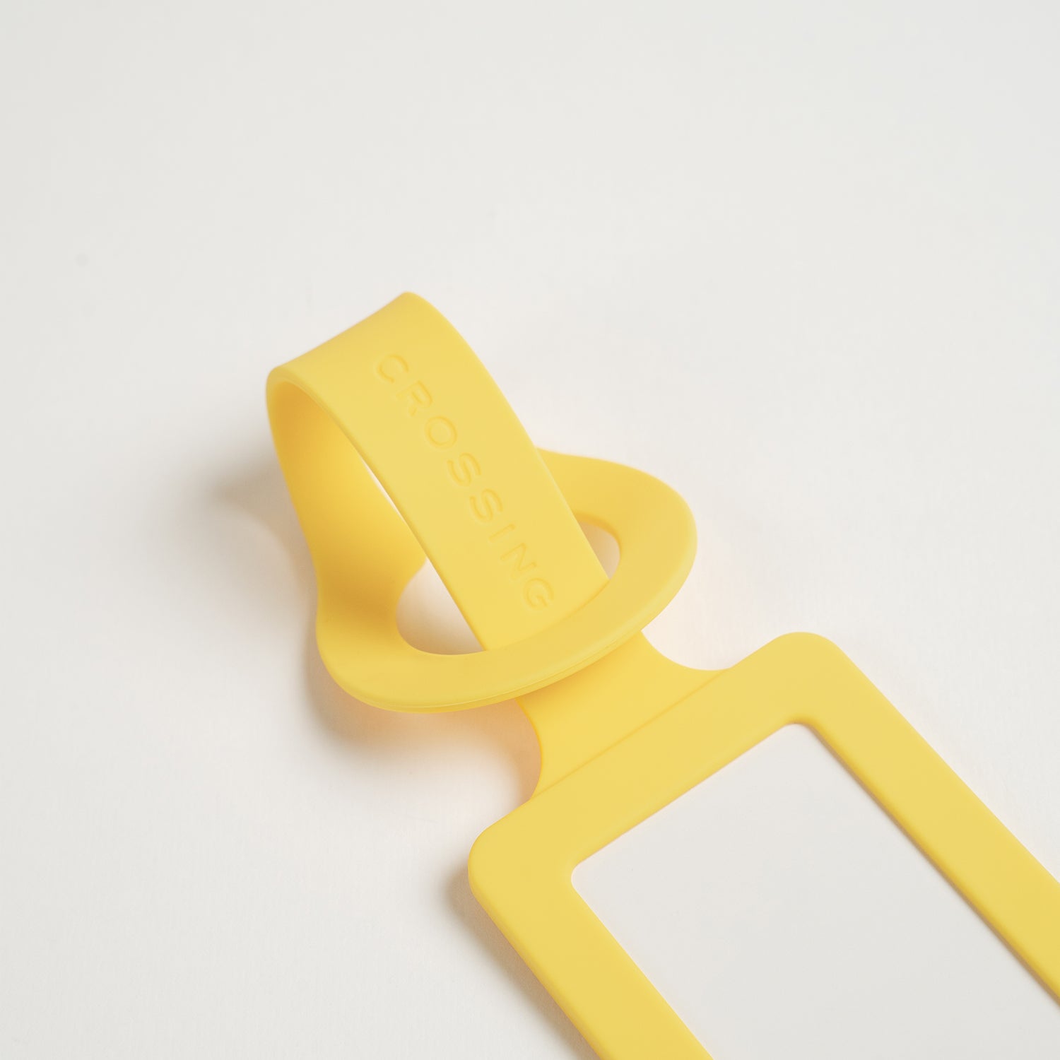 Crossing Luggage Tag - Lemon