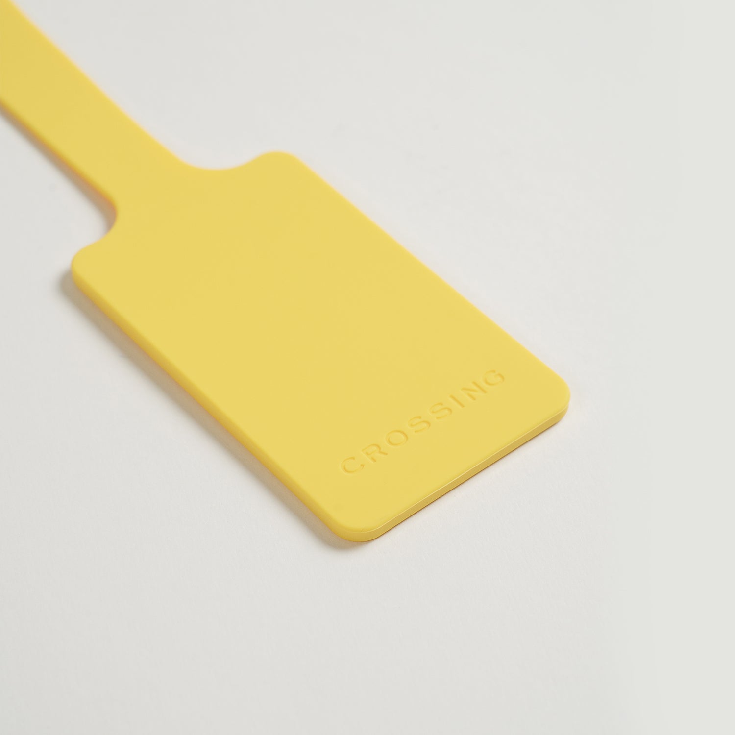 Crossing Luggage Tag - Lemon