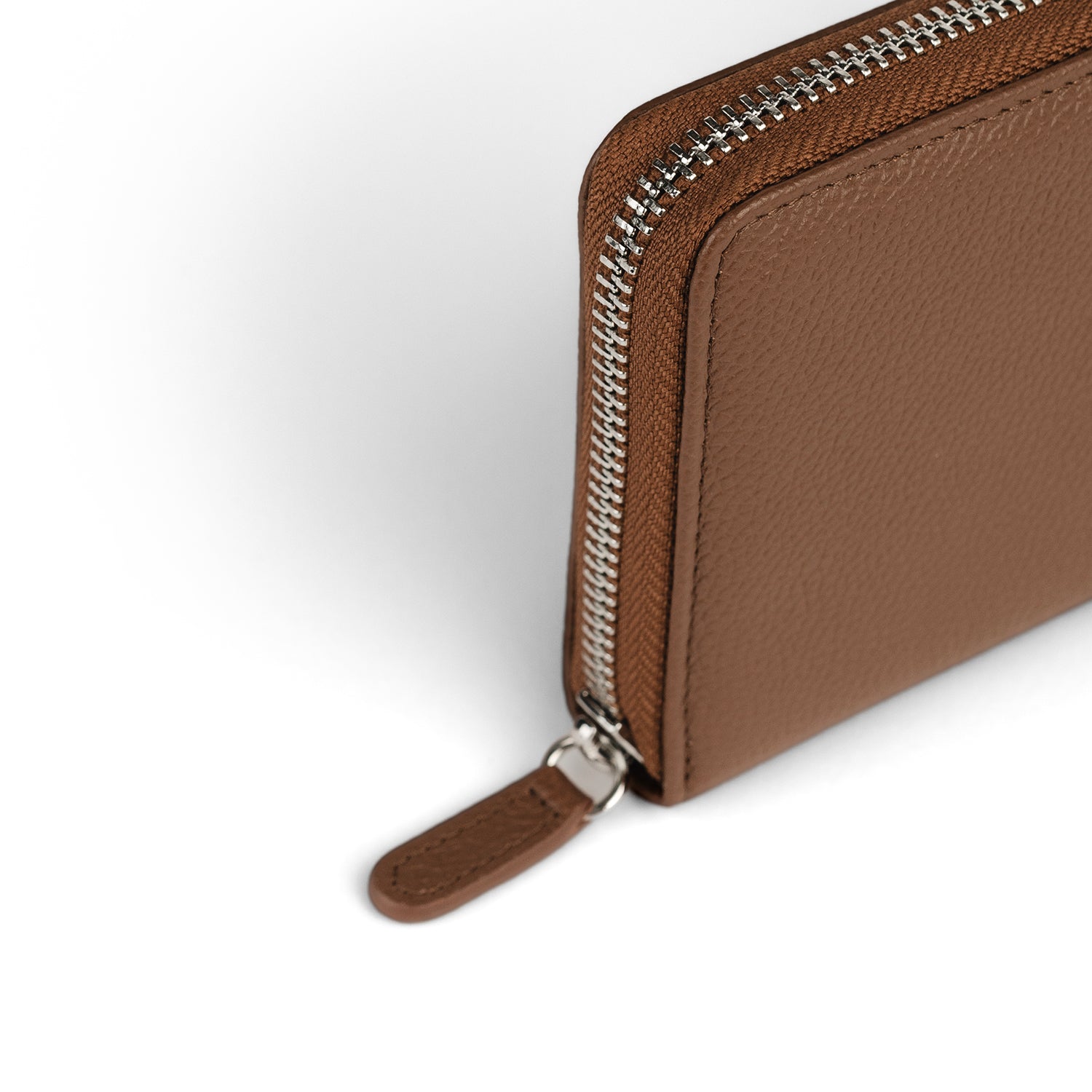 Crossing Milano Long Zip Wallet RFID - Barcoss Brown