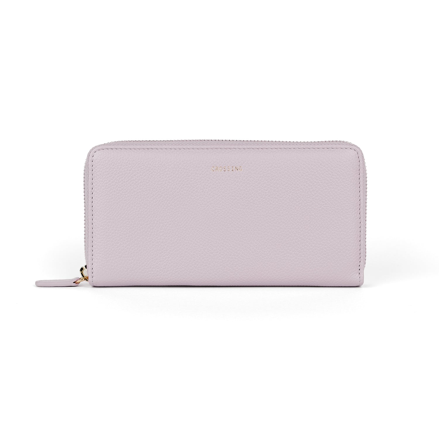 Crossing Milano Long Zip Wallet RFID - Lavender