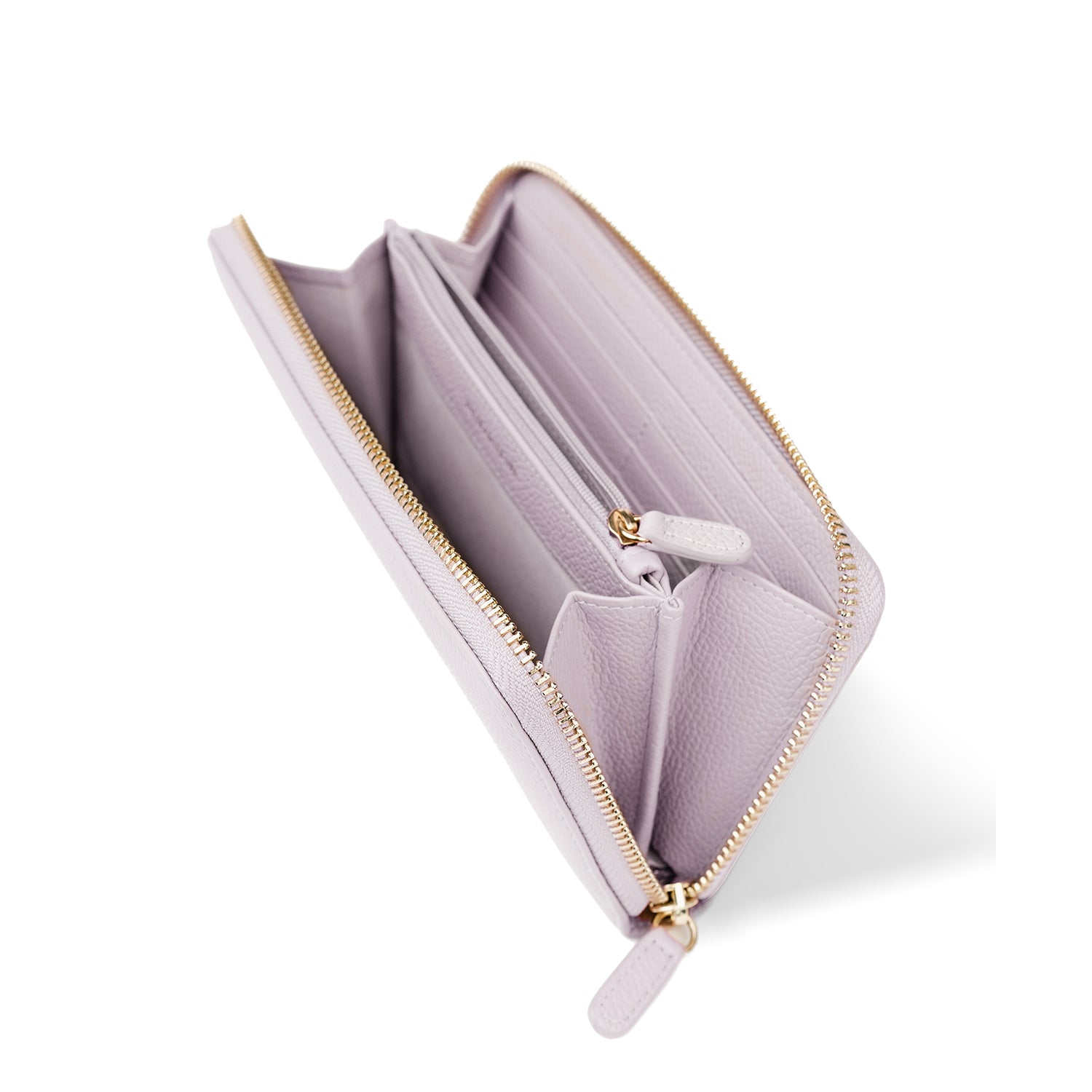 Crossing Milano Long Zip Wallet RFID - Lavender