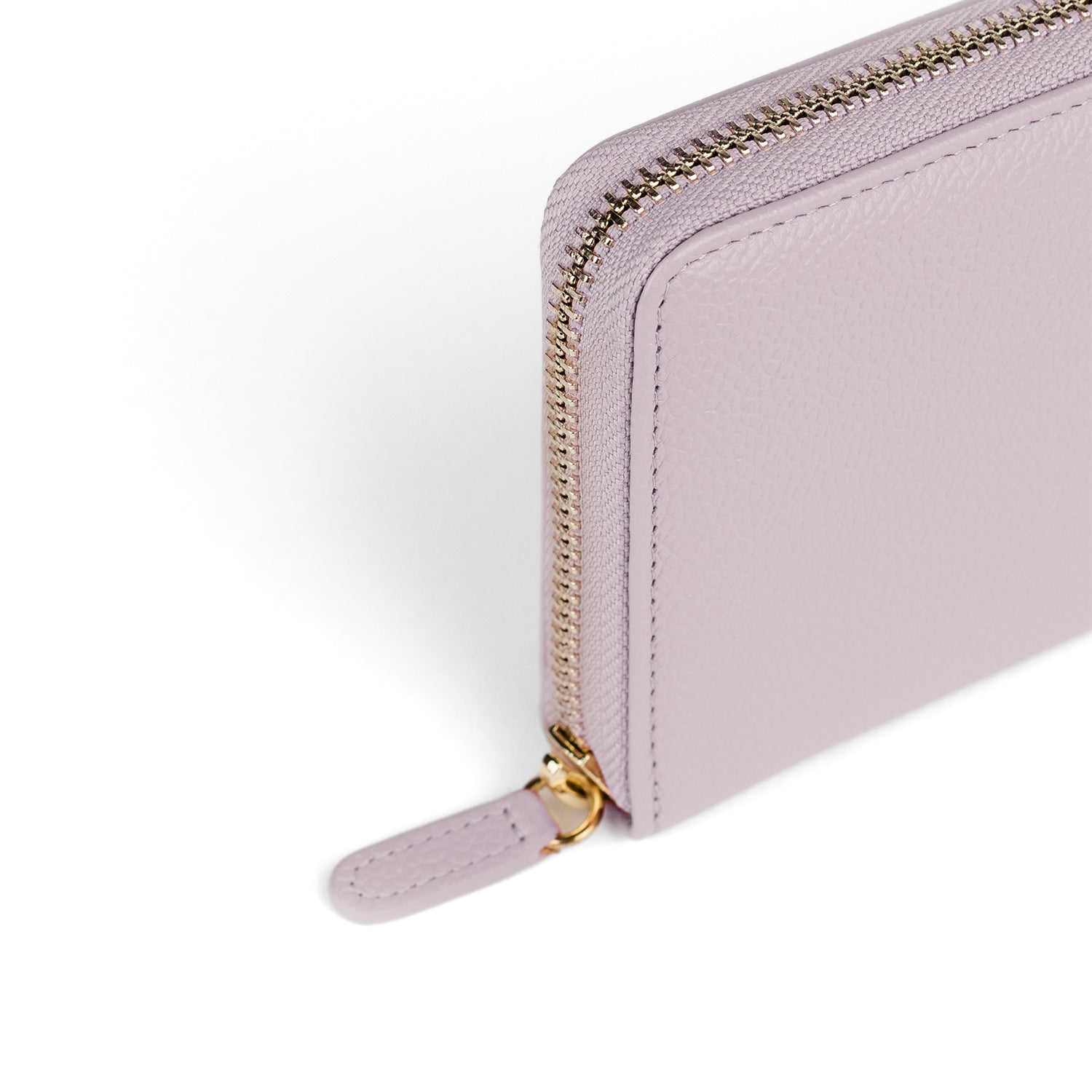 Crossing Milano Long Zip Wallet RFID - Lavender