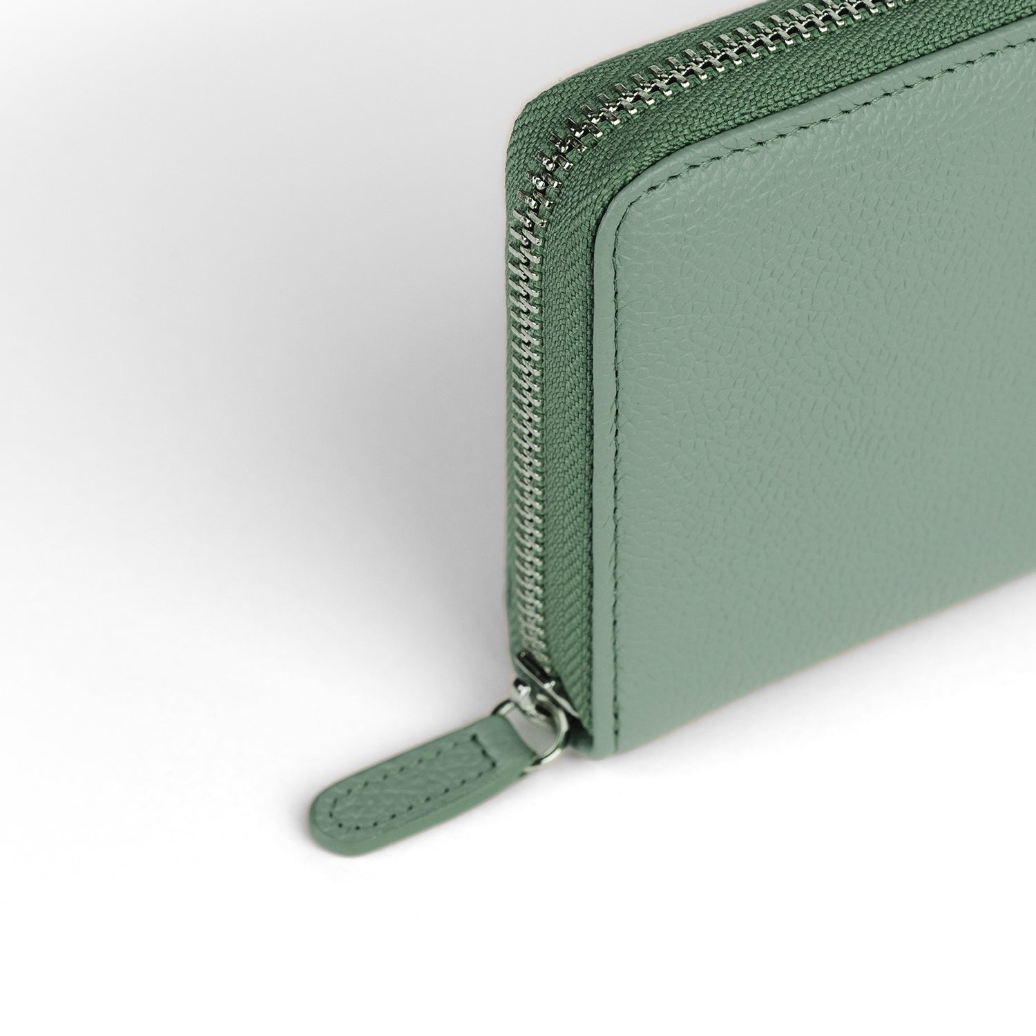 Crossing Milano Long Zip Wallet RFID - Sage