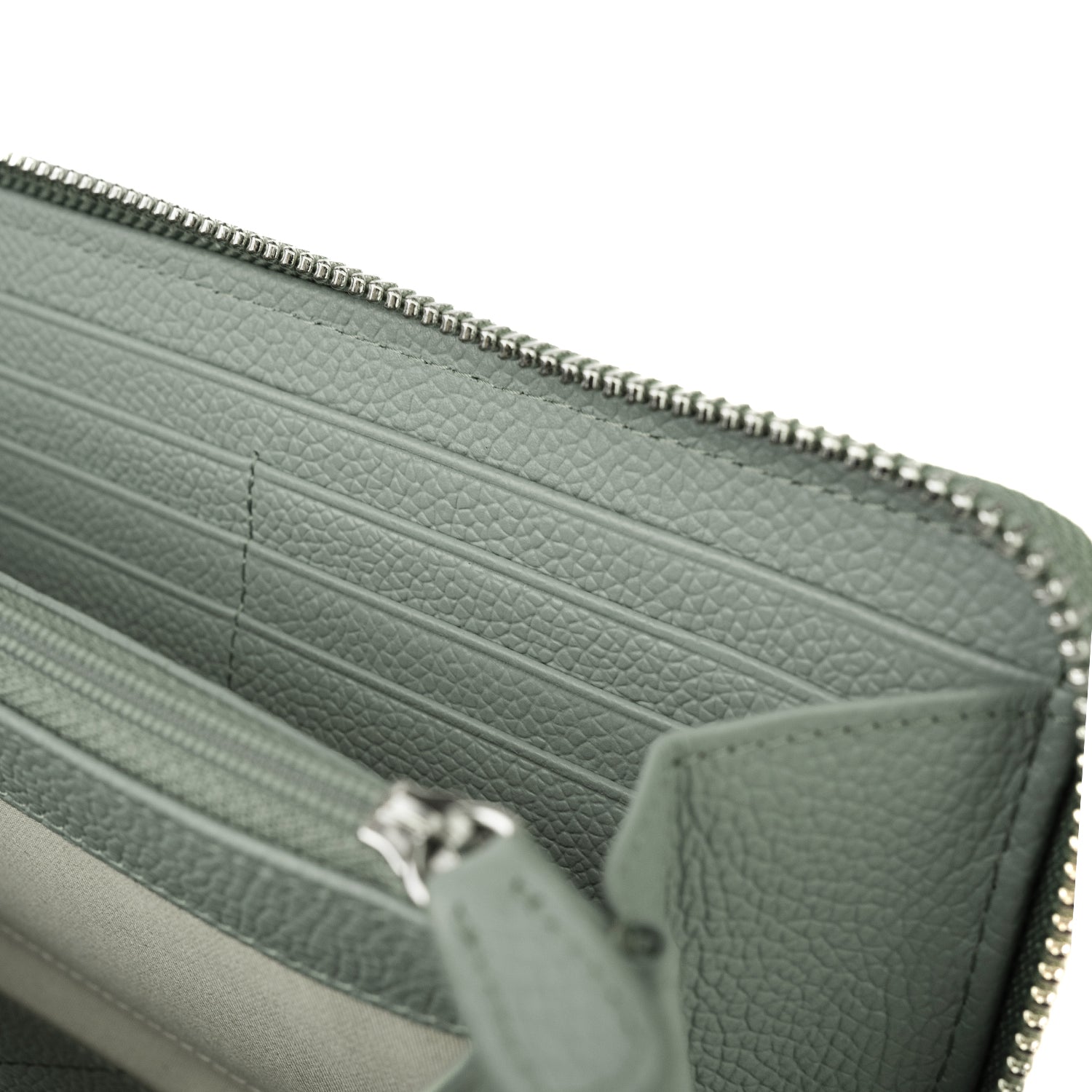 Crossing Milano Long Zip Wallet RFID - Sage