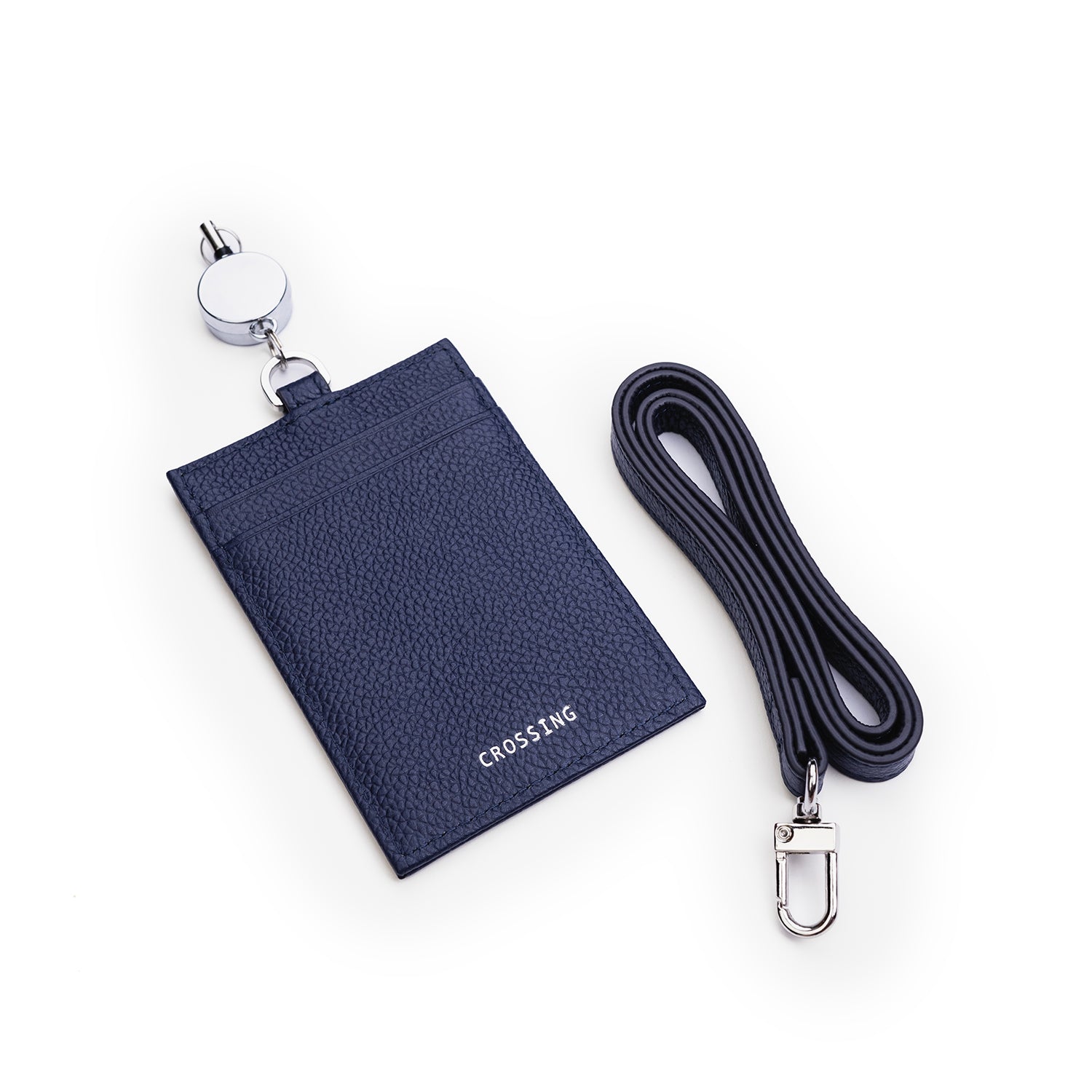 Crossing Milano Retractable Lanyard - Barcoss Navy
