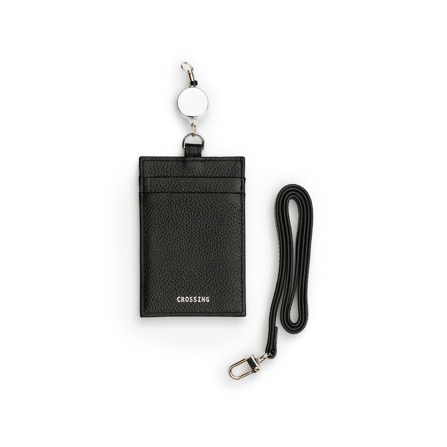 Crossing Milano Retractable Lanyard - Black