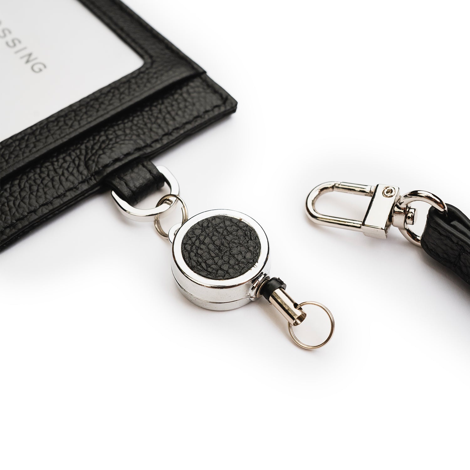 Crossing Milano Retractable Lanyard - Black