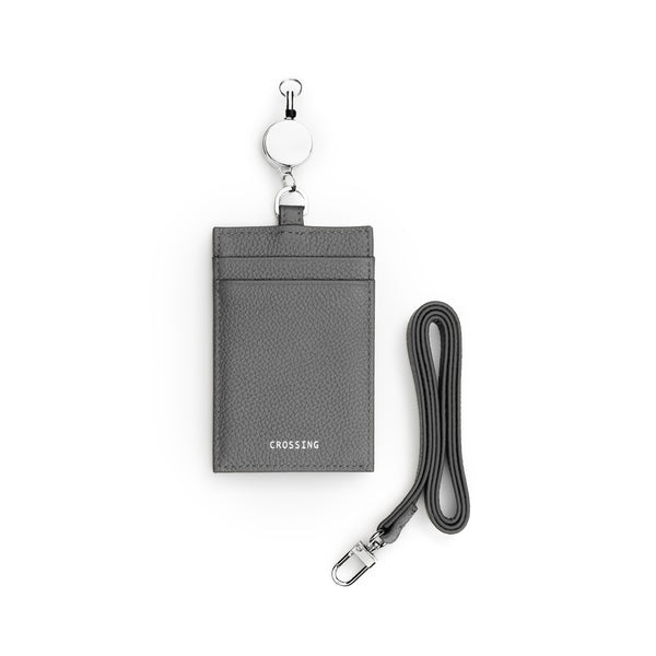 Crossing Milano Retractable Lanyard - Grey
