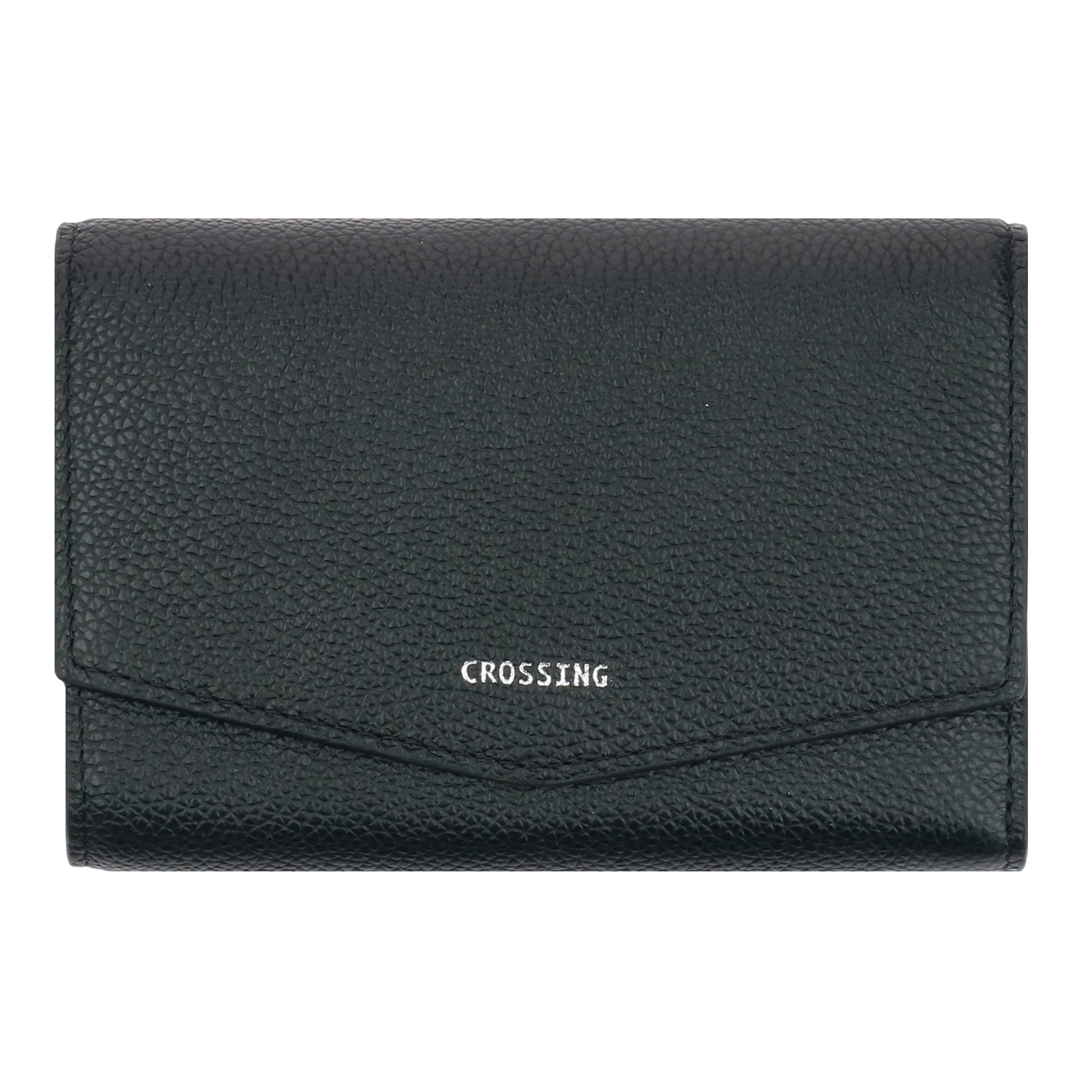 Crossing Milano Trifold Wallet Rfid - Black