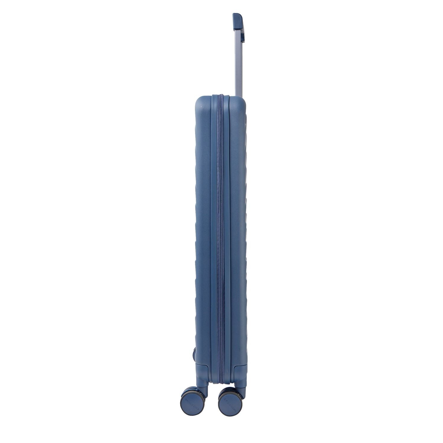 Crossing Ori Collapsible Polycarbonate 26" Medium Luggage - Pewter Blue