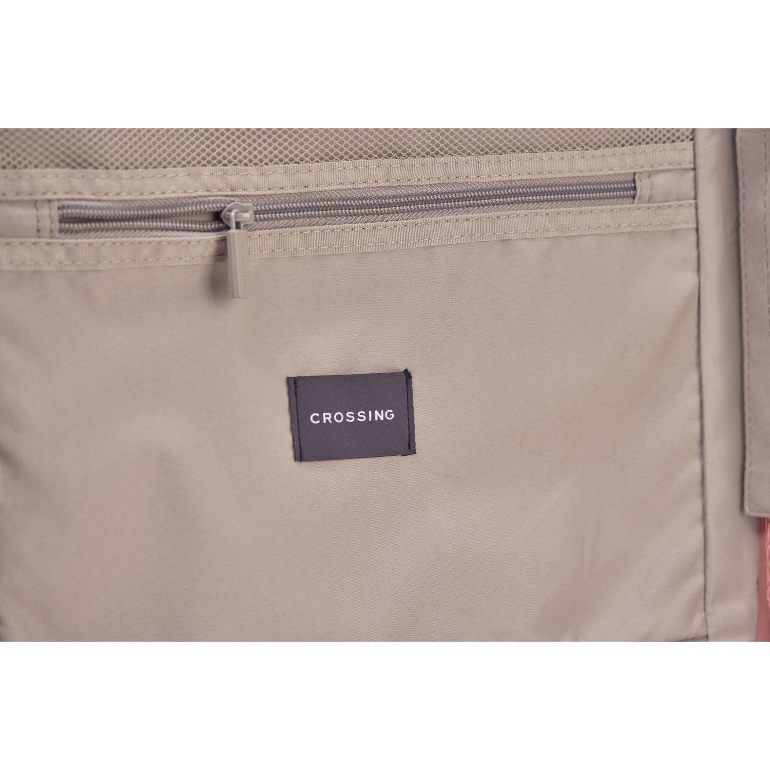 Crossing Ori Collapsible Polycarbonate 26" Medium Luggage - Rose Quartz