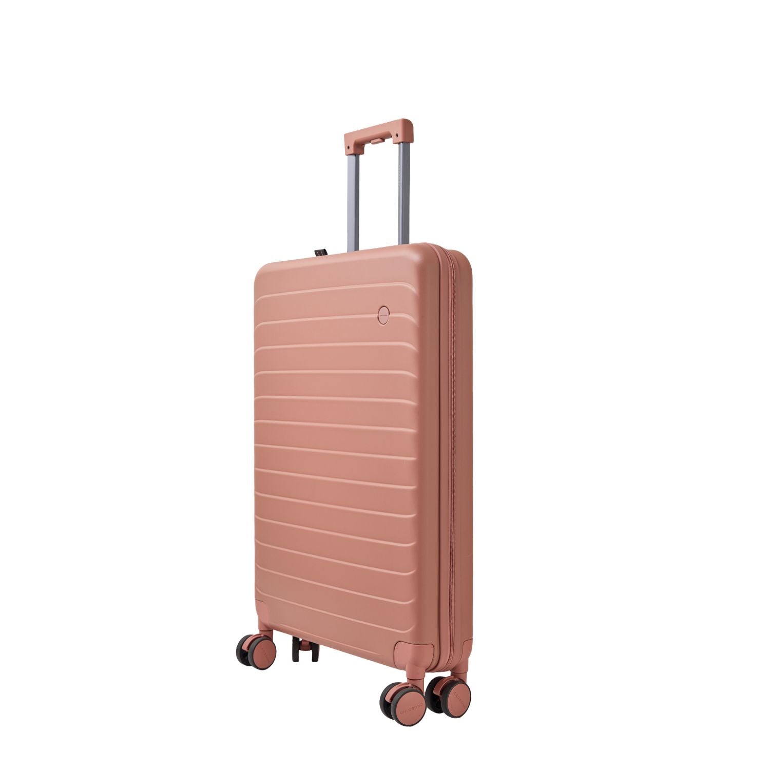 Crossing Ori Collapsible Polycarbonate 26" Medium Luggage - Rose Quartz