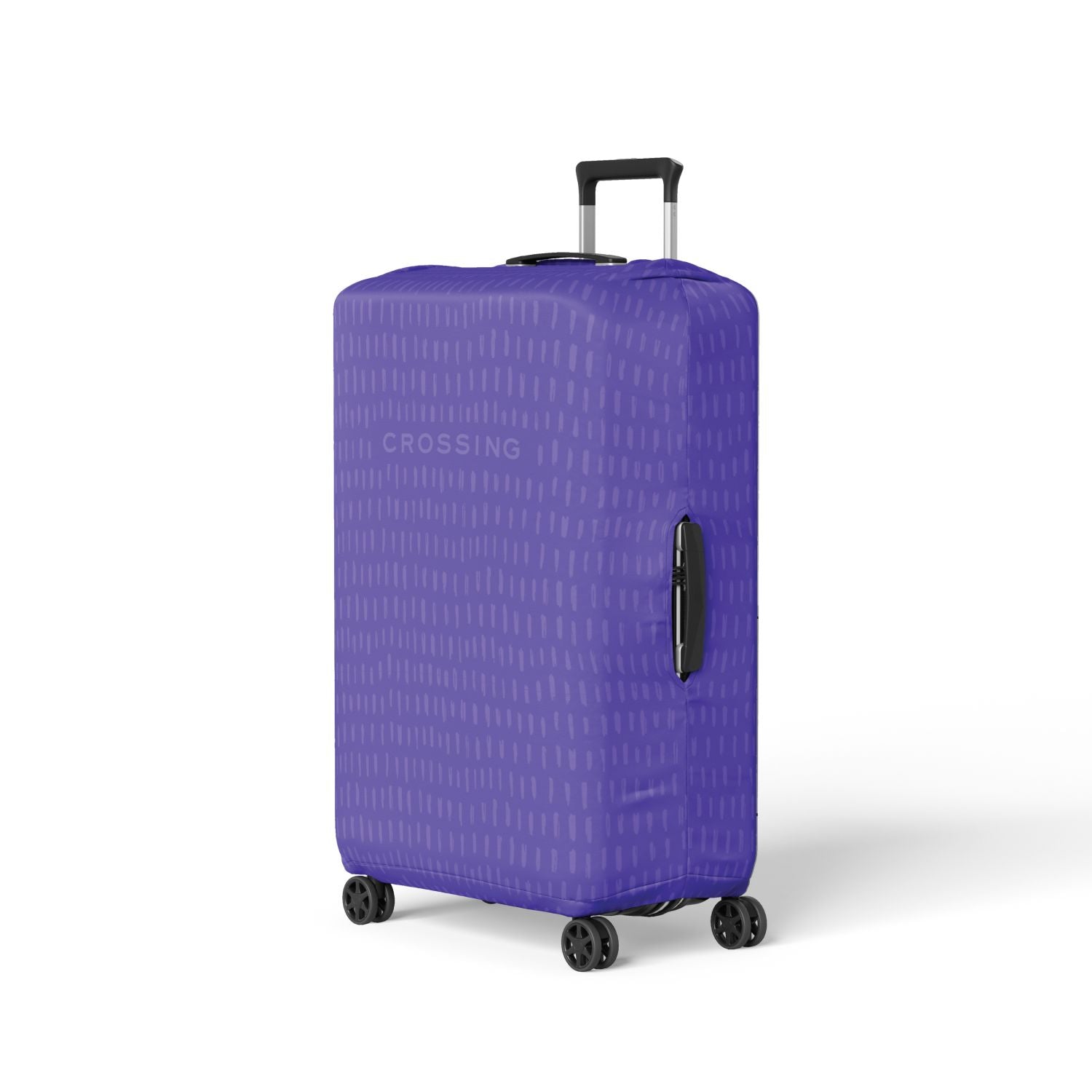 Crossing Stroke Series Luggage Cover M (23'-26') - Perisan Blue