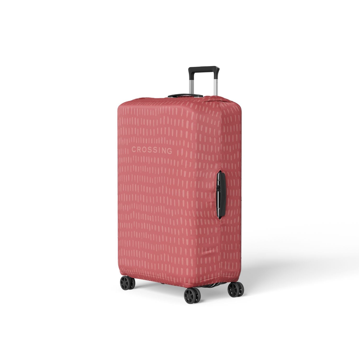 Crossing Stroke Series Luggage Cover S (18'-22') - Crimson