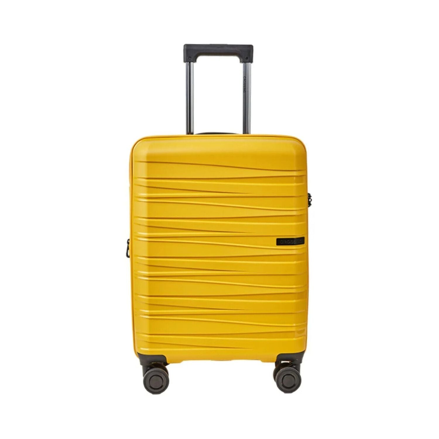 Crossing Supra Polypropylene Expandable 20" Carry On Luggage Spinner - Yellow
