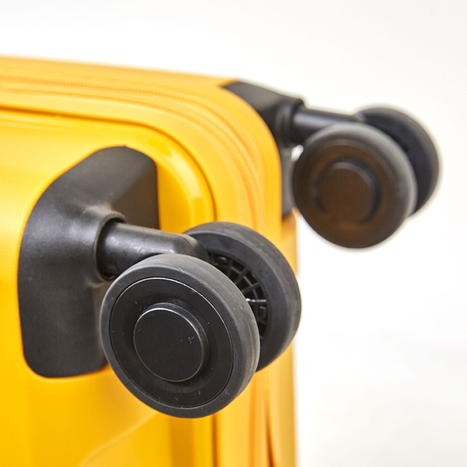 Crossing Supra Polypropylene Expandable 20" Carry On Luggage Spinner - Yellow