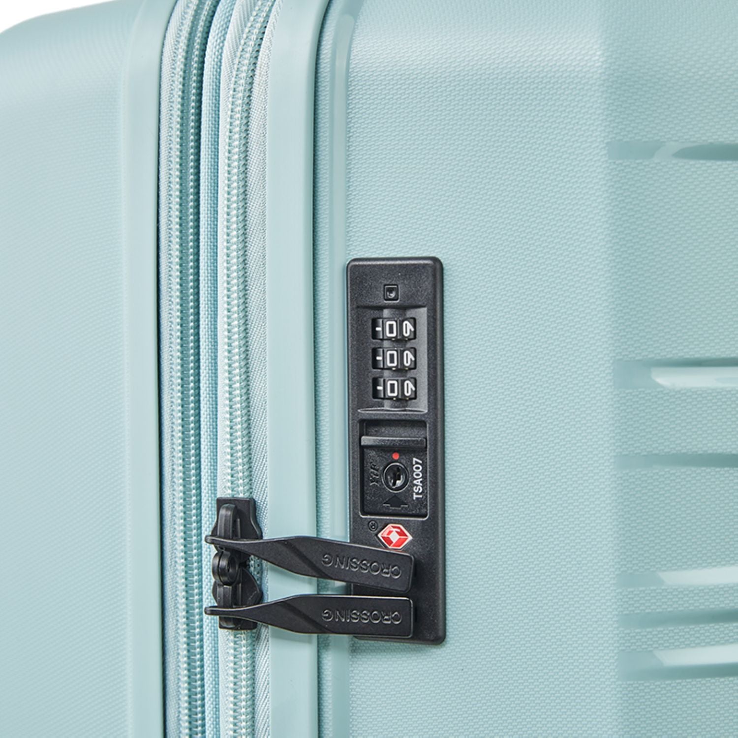 Crossing Supra Polypropylene Expandable 24" Medium Luggage Spinner - Blue