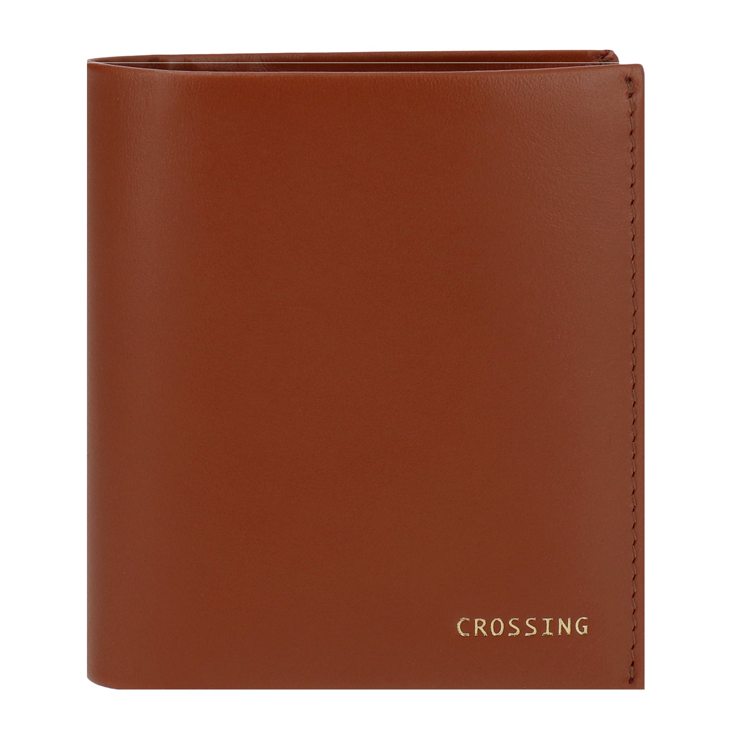 Crossing Sydney Slim Leather Wallet With Coin Pouch Rfid - Gingerbread