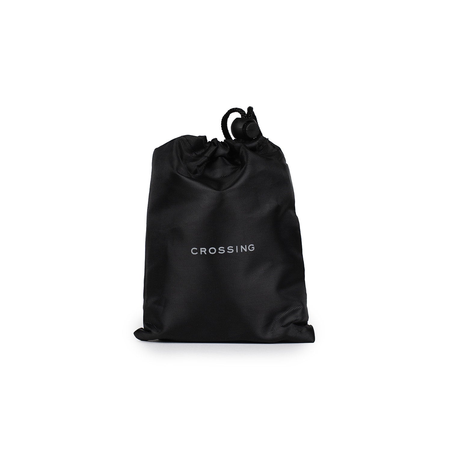 Crossing Inflatable Air Pump Neck Travel Pillow - Black