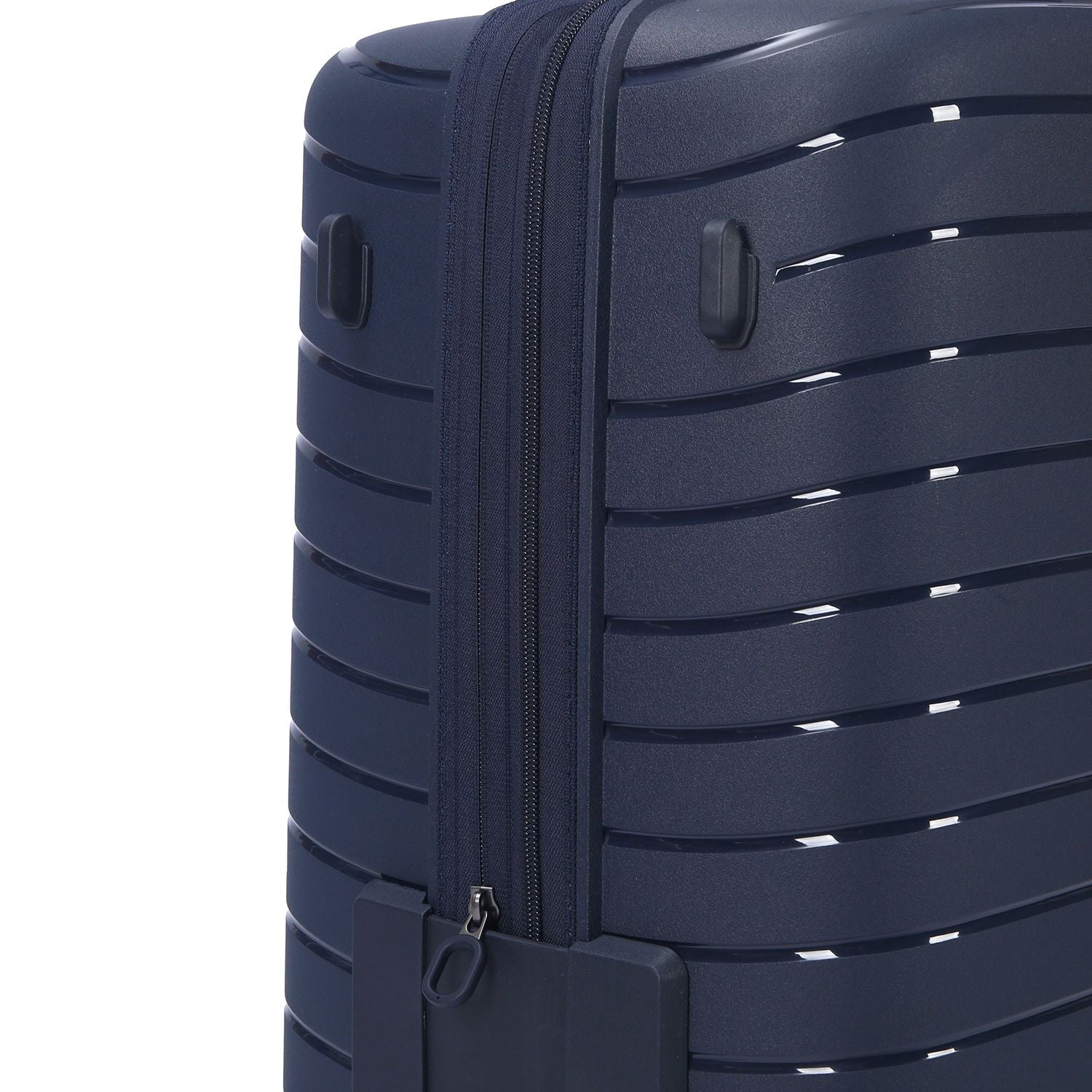 Crossing LYTE Polypropylene Large Expandable Luggage - Navy