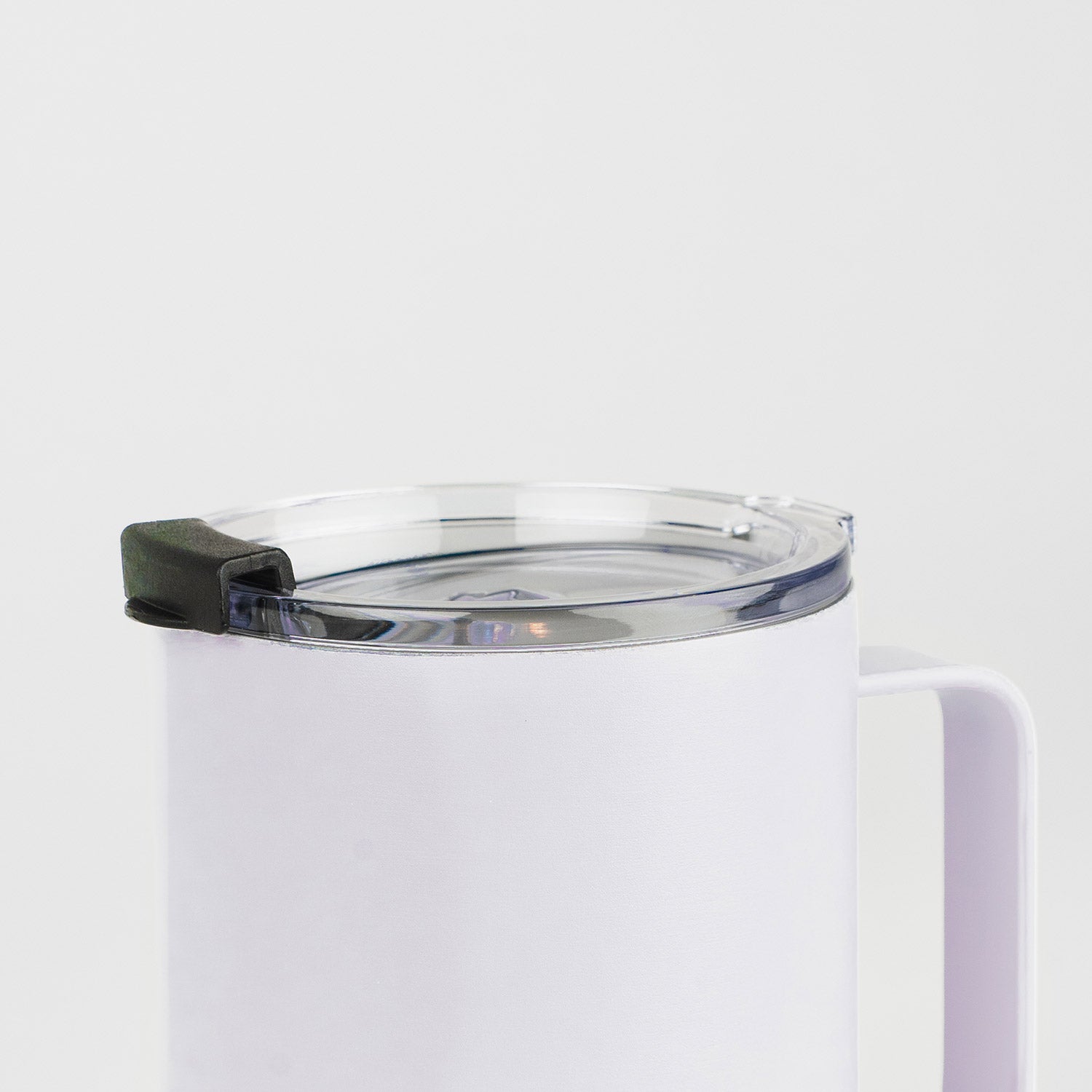 Crossing Neo Insulated S/S Ceramic Mug W Handle And Lid 420ml - Lilac