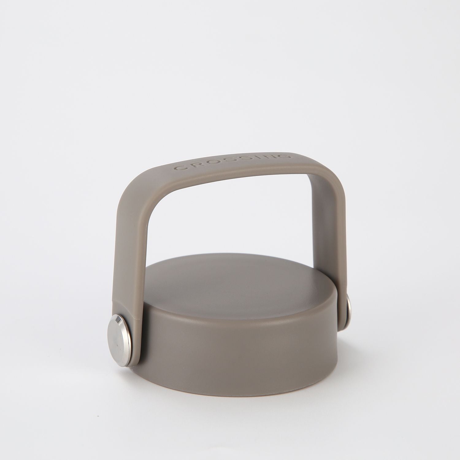 Crossing Urban Ceramic S/S Insulated Flat Cap Bottle With Handle 600ml - Squash Latte (Mix)