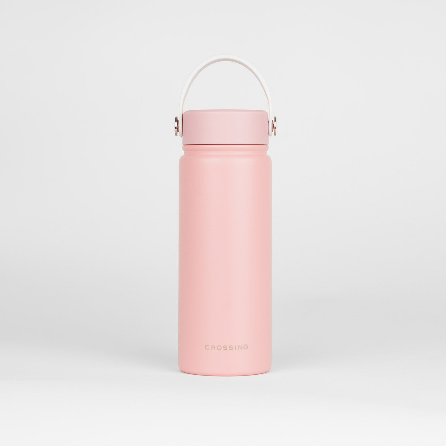 Crossing Urban Insulated S/S Bottle W Handle 540ml - Dusty Rose