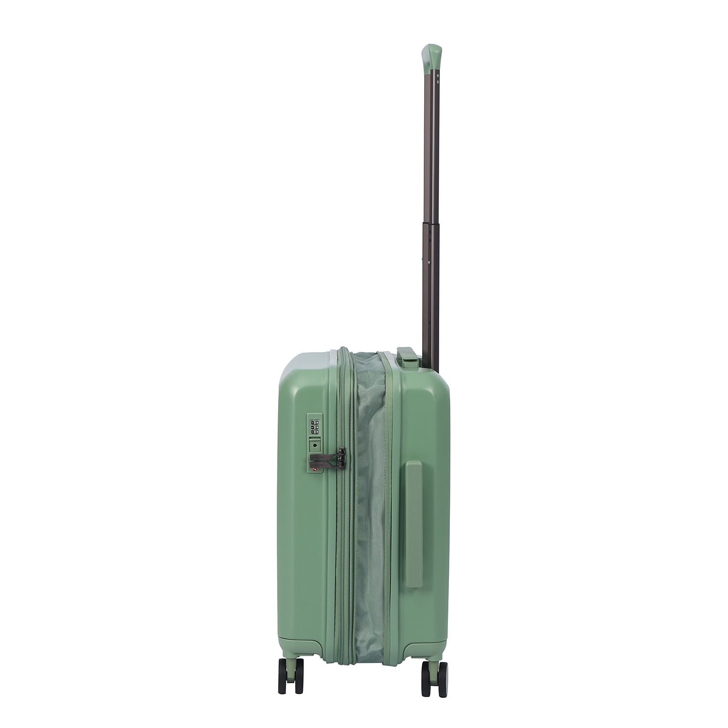 Crossing Vive Polycarbonate Expandable Carry On Luggage T20 - Sage Green