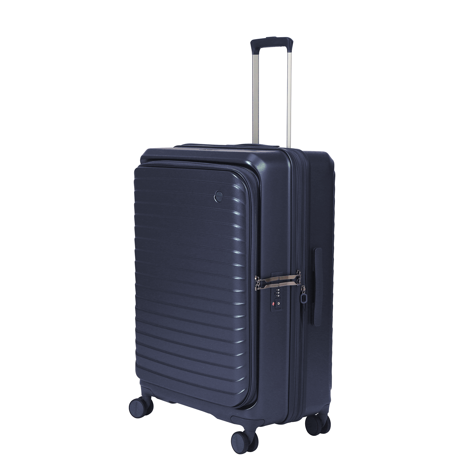 CROSSING INVI 30" Large Expandable Luggage With Front & Middle Access V3 - Dark Blue