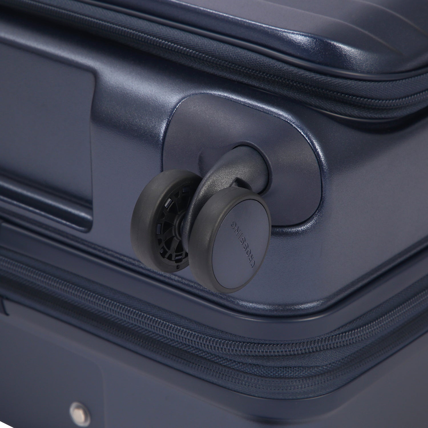 CROSSING INVI 25" Medium Expandable Luggage With Front & Middle Access V3 - Dark Blue