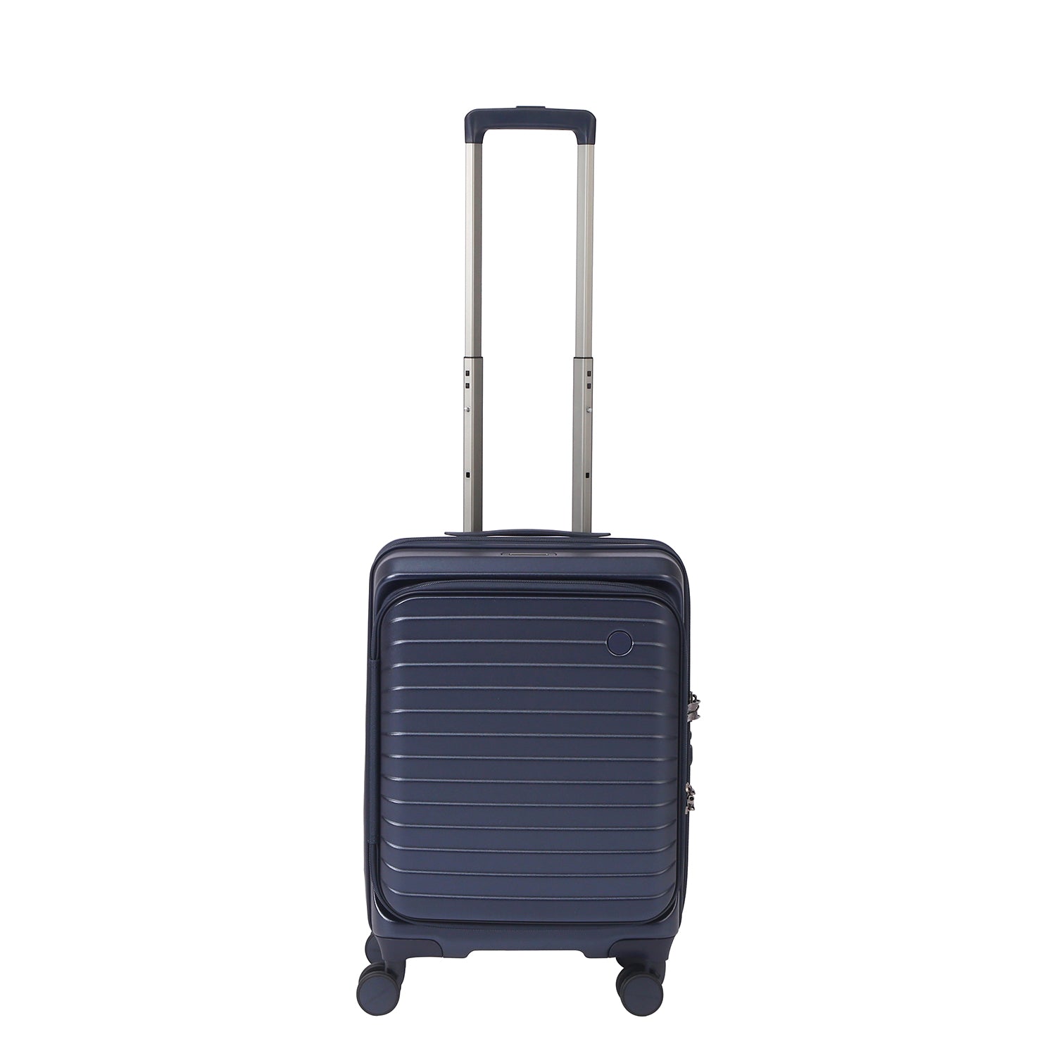 CROSSING INVI 20" Carry On Expandable Luggage With Front & Middle Access V3 - Dark Blue