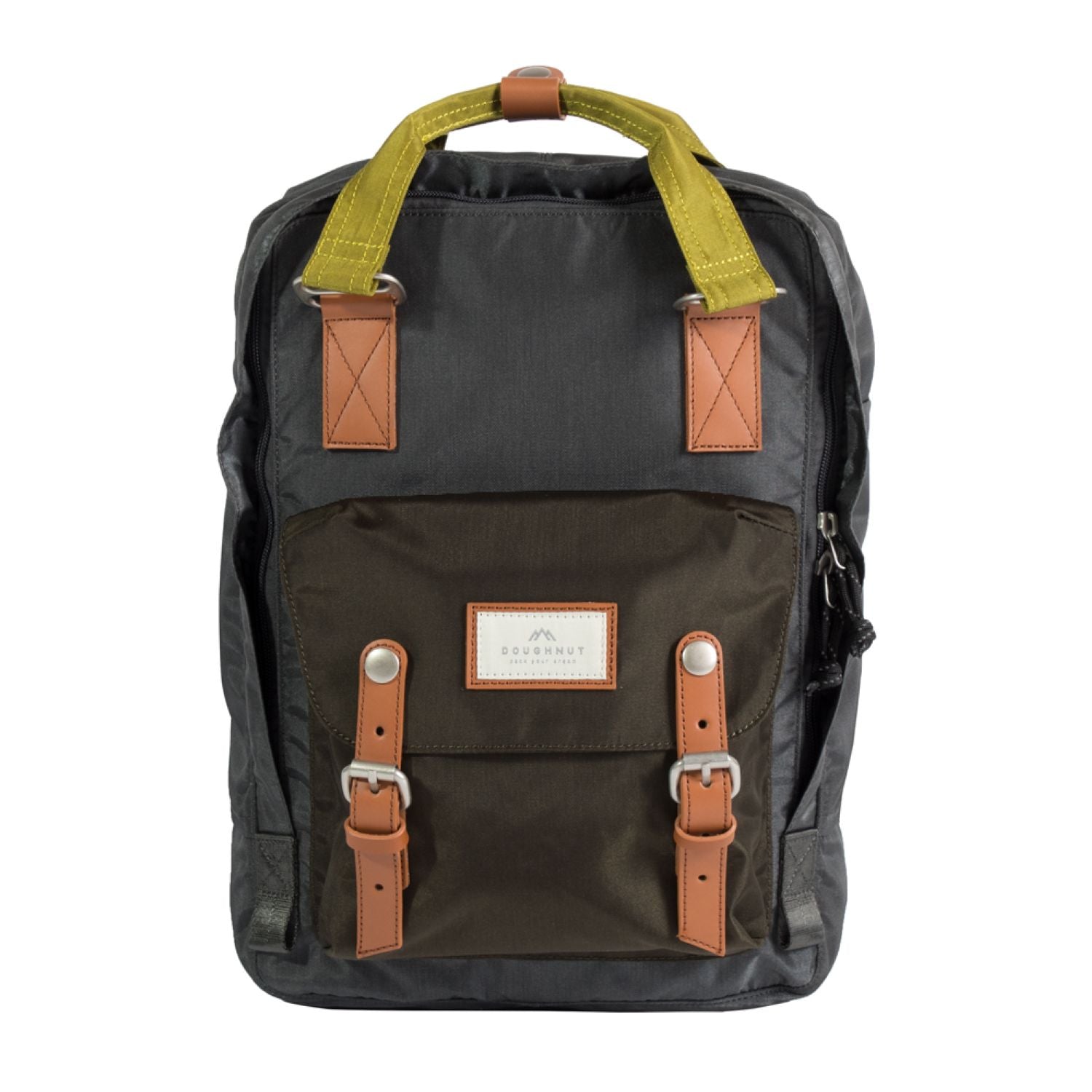 Doughnut Macaroon Glossy Blocking Series - Charcoal X Olive