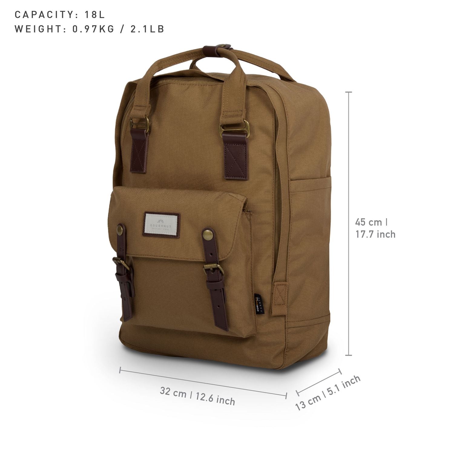 Doughnut Macaroon - Large Cordura Camel