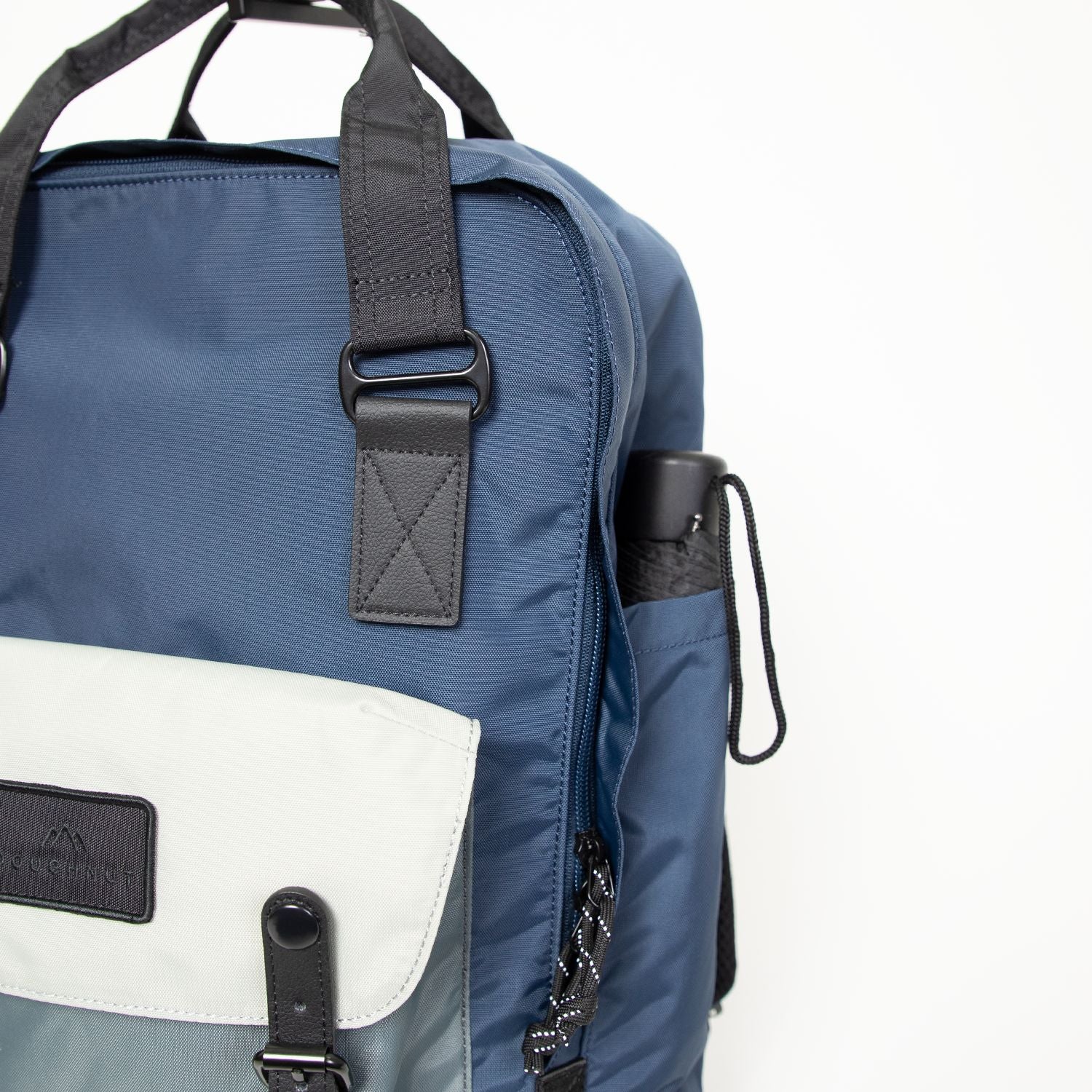 Doughnut Macaroon Large Go Wild Series Backpack - Navy X Grey