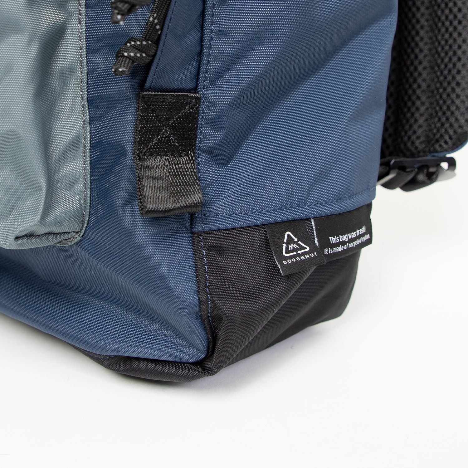 Doughnut Macaroon Large Go Wild Series Backpack - Navy X Grey