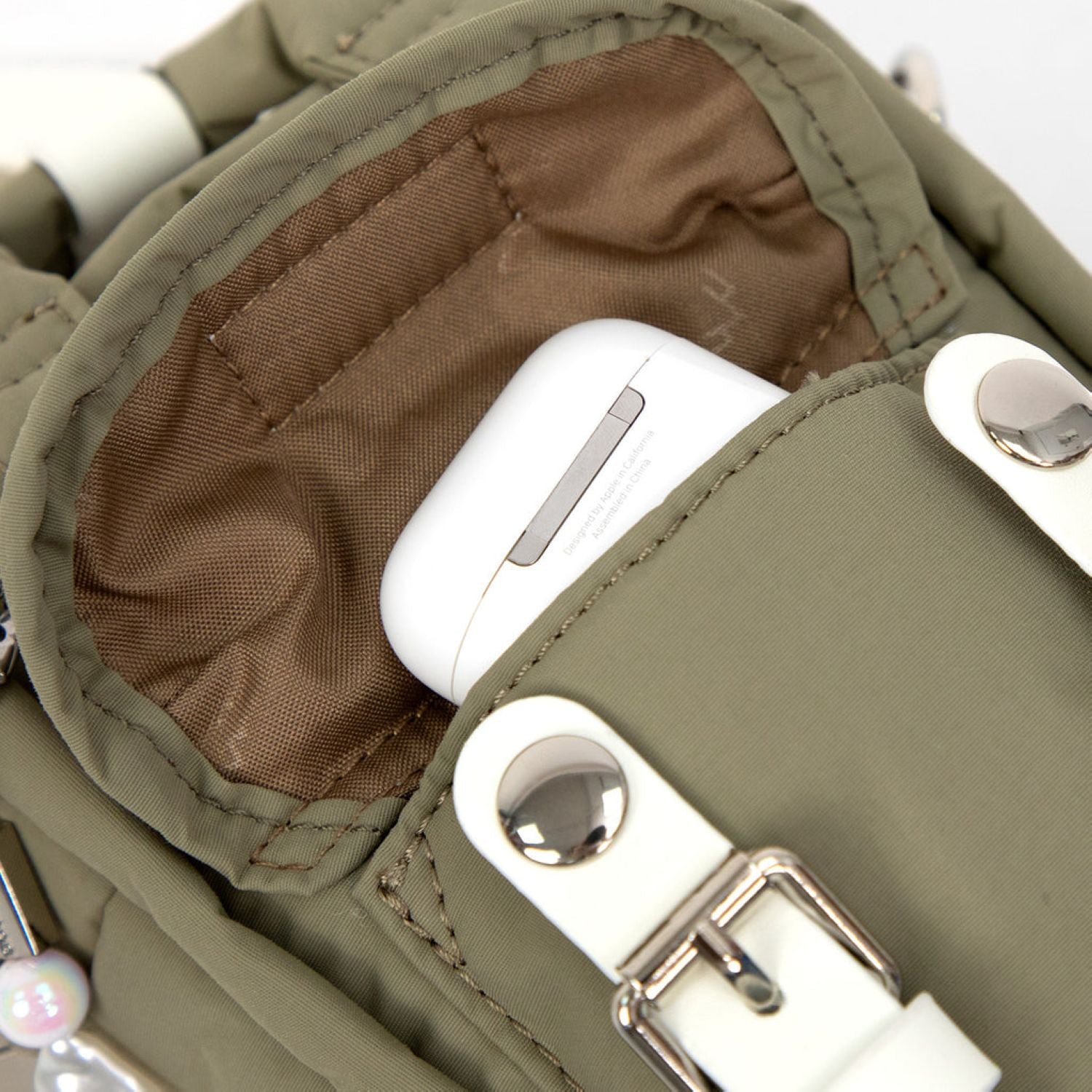 Doughnut Macaroon Tiny Beyond The Horizon Series Crossbody - Army