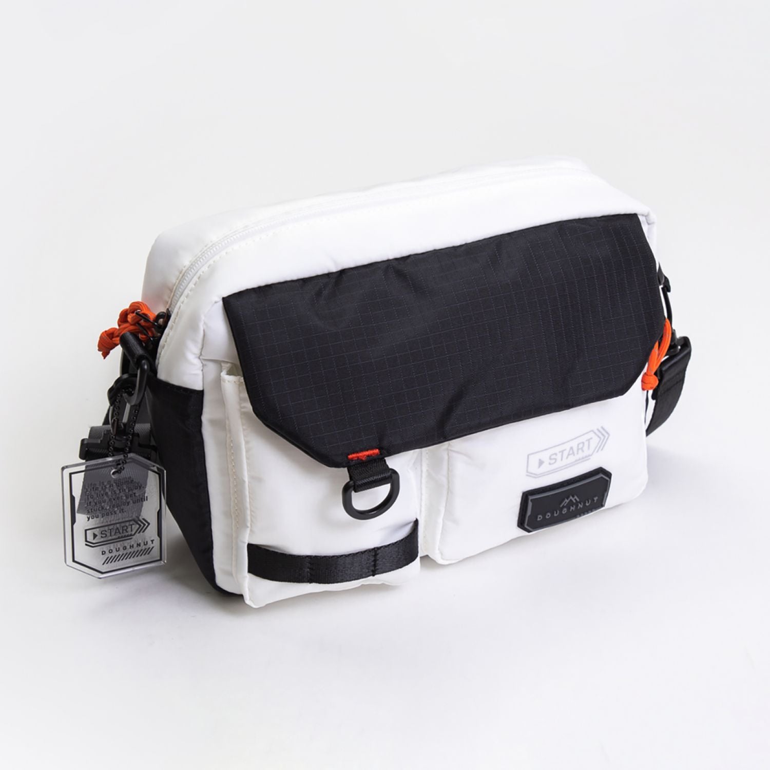 Doughnut Mission Cross Body Bag (Gamescape Collection) - White