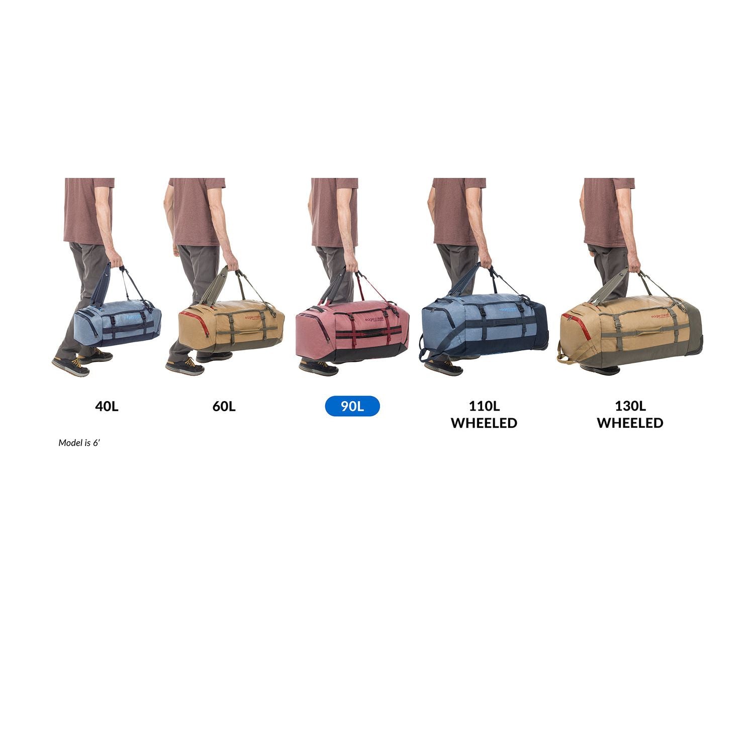 Eagle Creek Cargo Hauler Duffel 90L (Glacier Blue)