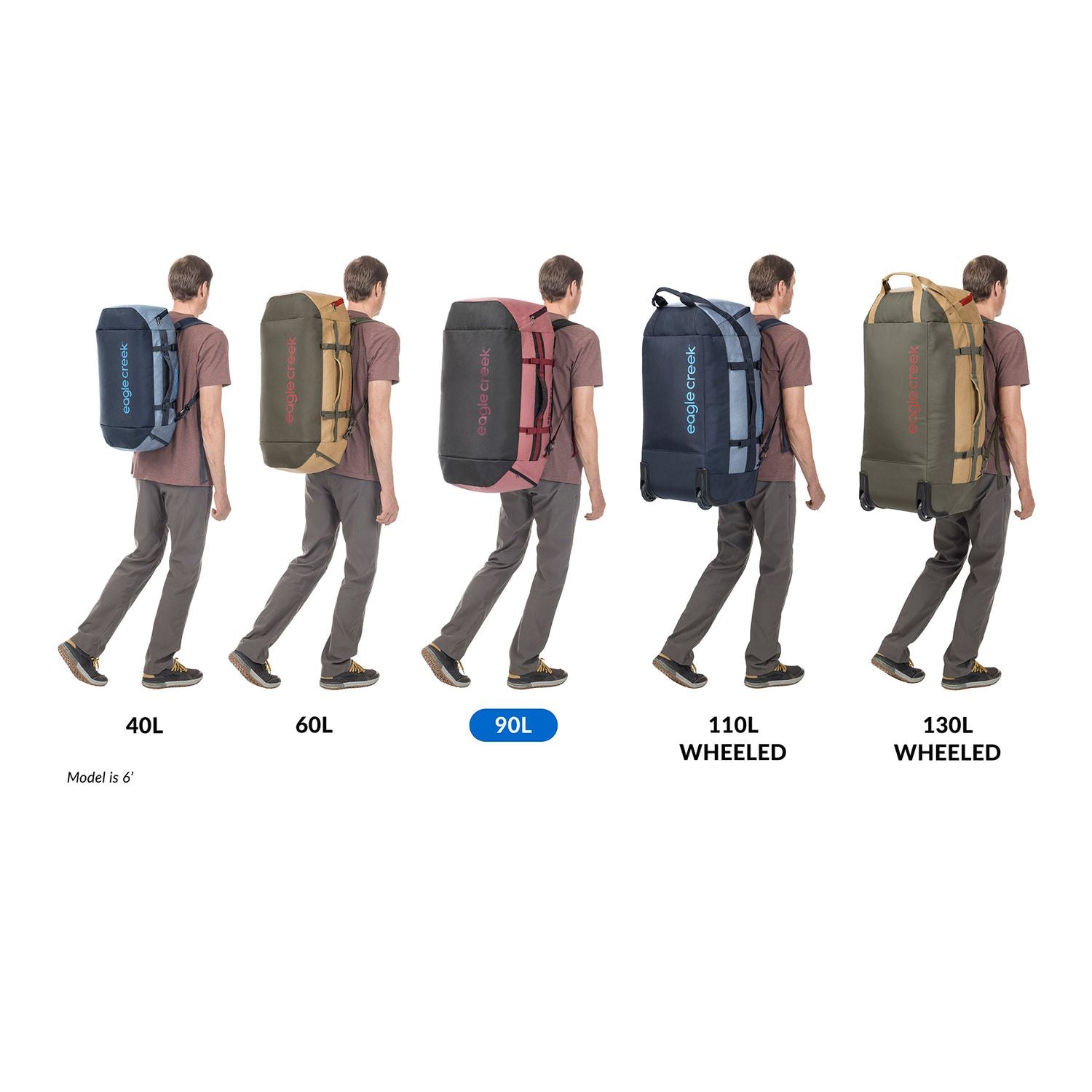 Eagle Creek Cargo Hauler Duffel 90L (Glacier Blue)