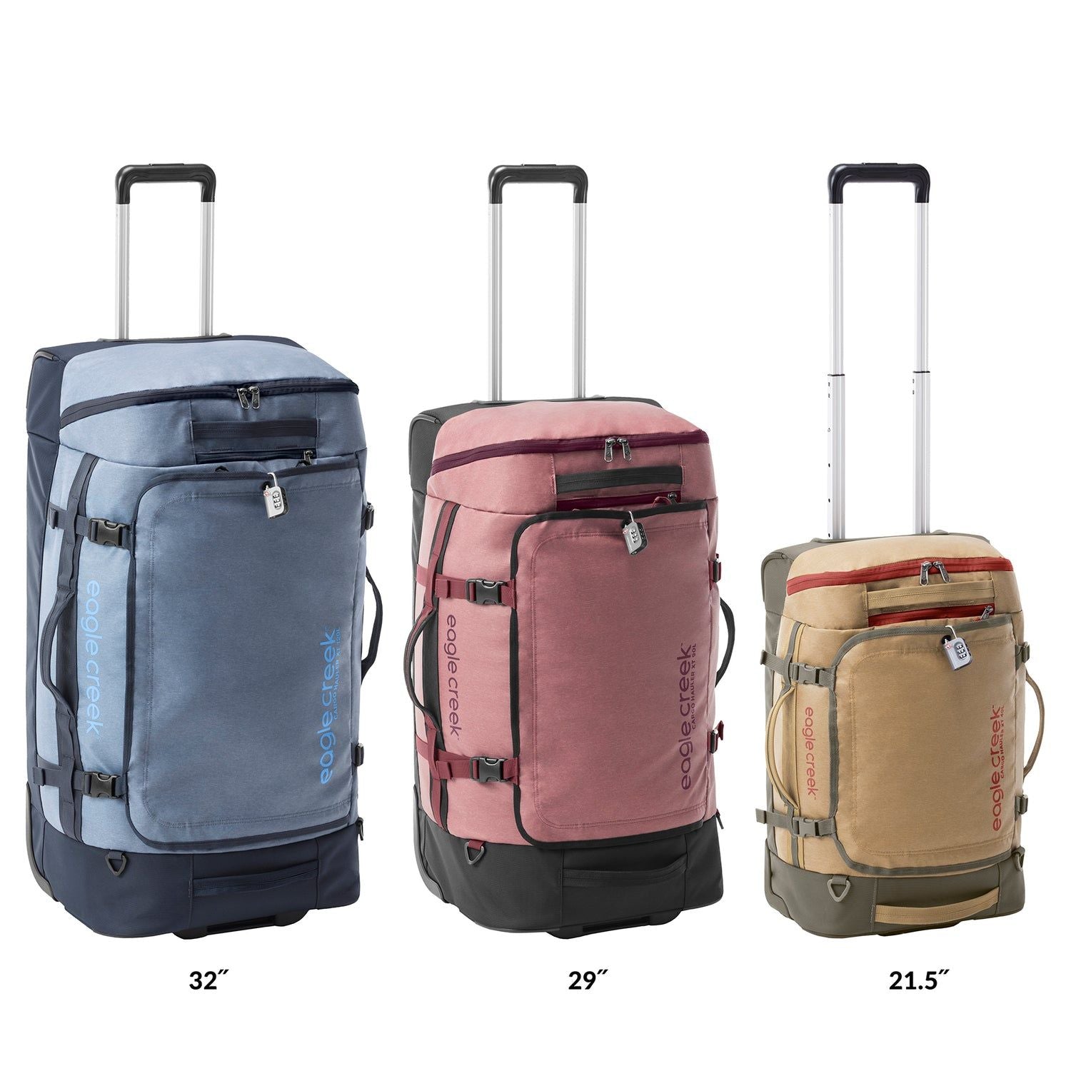 Eagle Creek Cargo Hauler XT Wheeled Duffel 120L/32" (Glacier Blue)